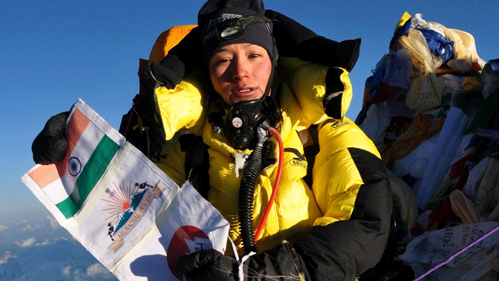 Arunachal Pradesh mountaineer Anshu Jamsenpa scales Mount Everest twice within five days