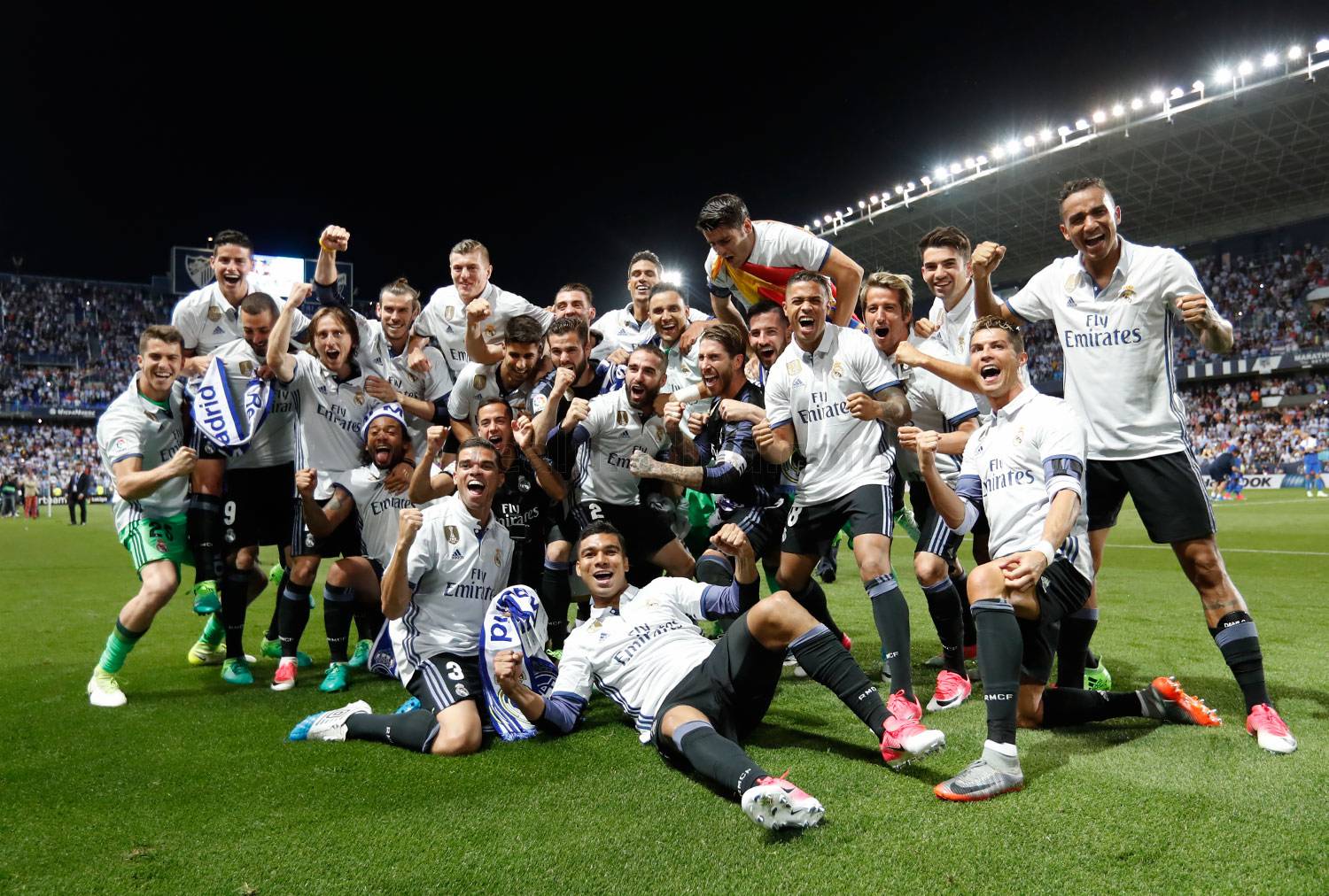16 لاعب في ريال مدريد لأول مرة يتوجوا بلقب الليجا