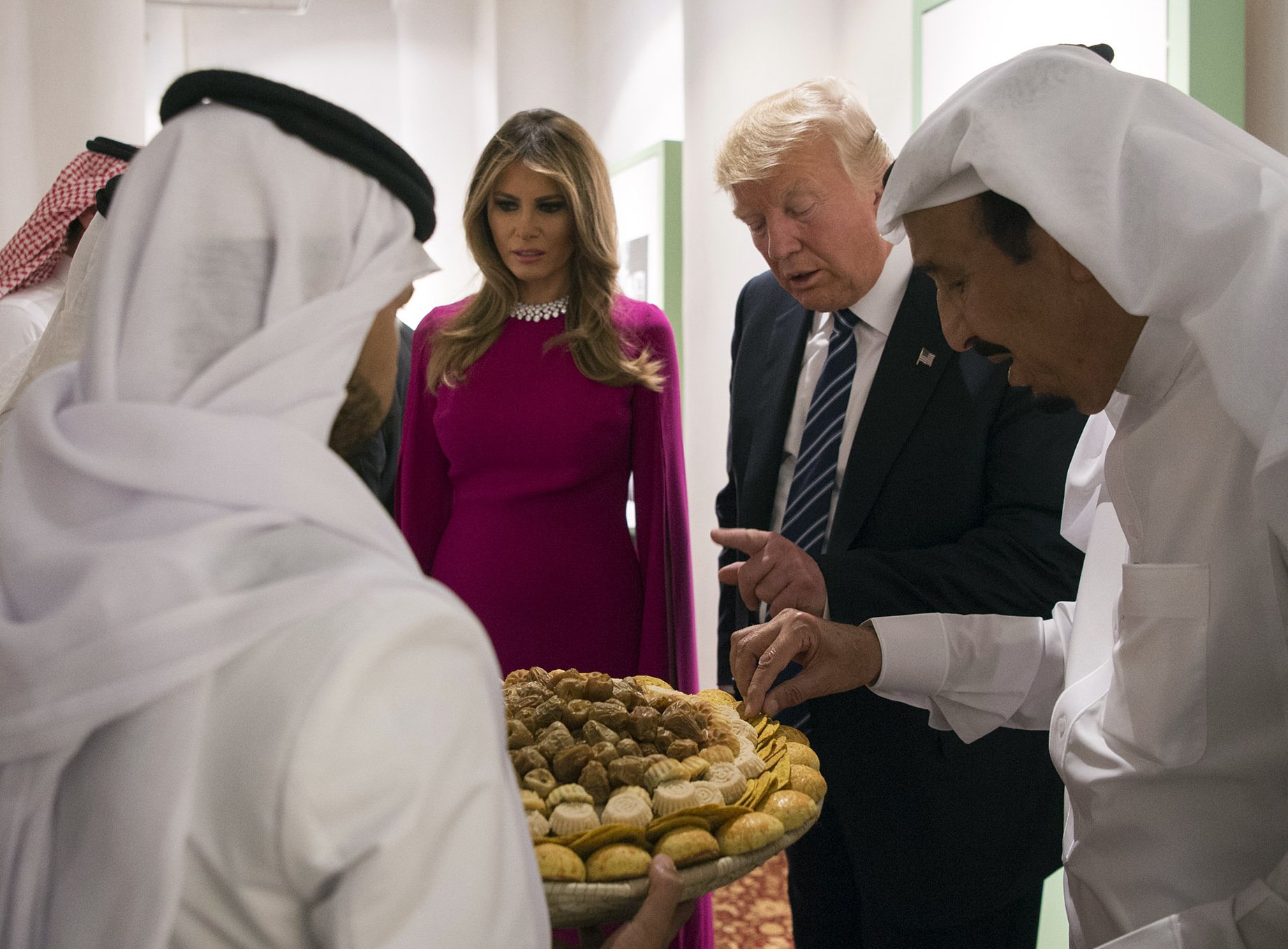 عبارة التي وردت في خطاب ترامب بالسعودية وكانت مفاجأة غير متوقعة.. ماهي ؟