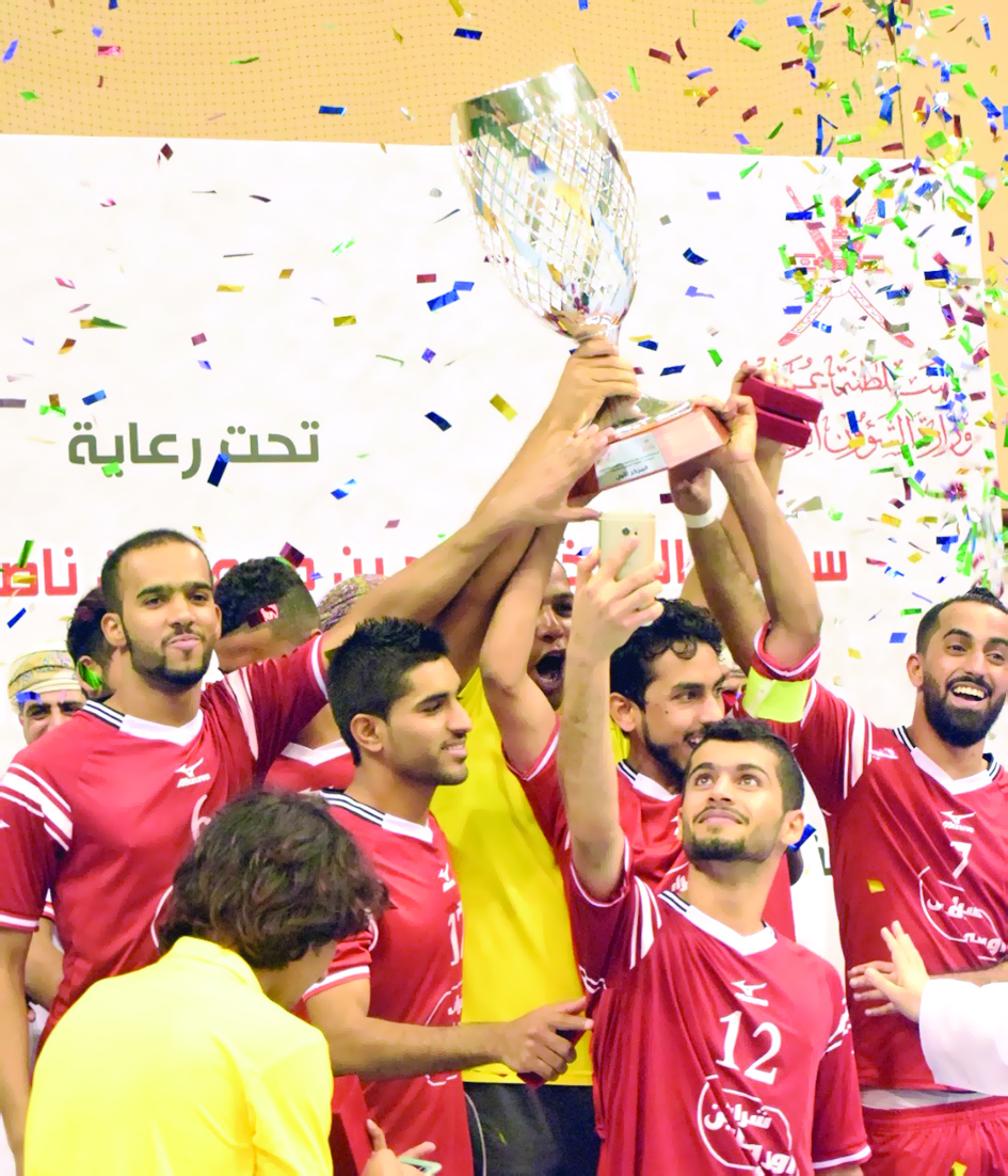 قصر البشائر يتوَّج بطلاً لخماسيات الشؤون الرياضية