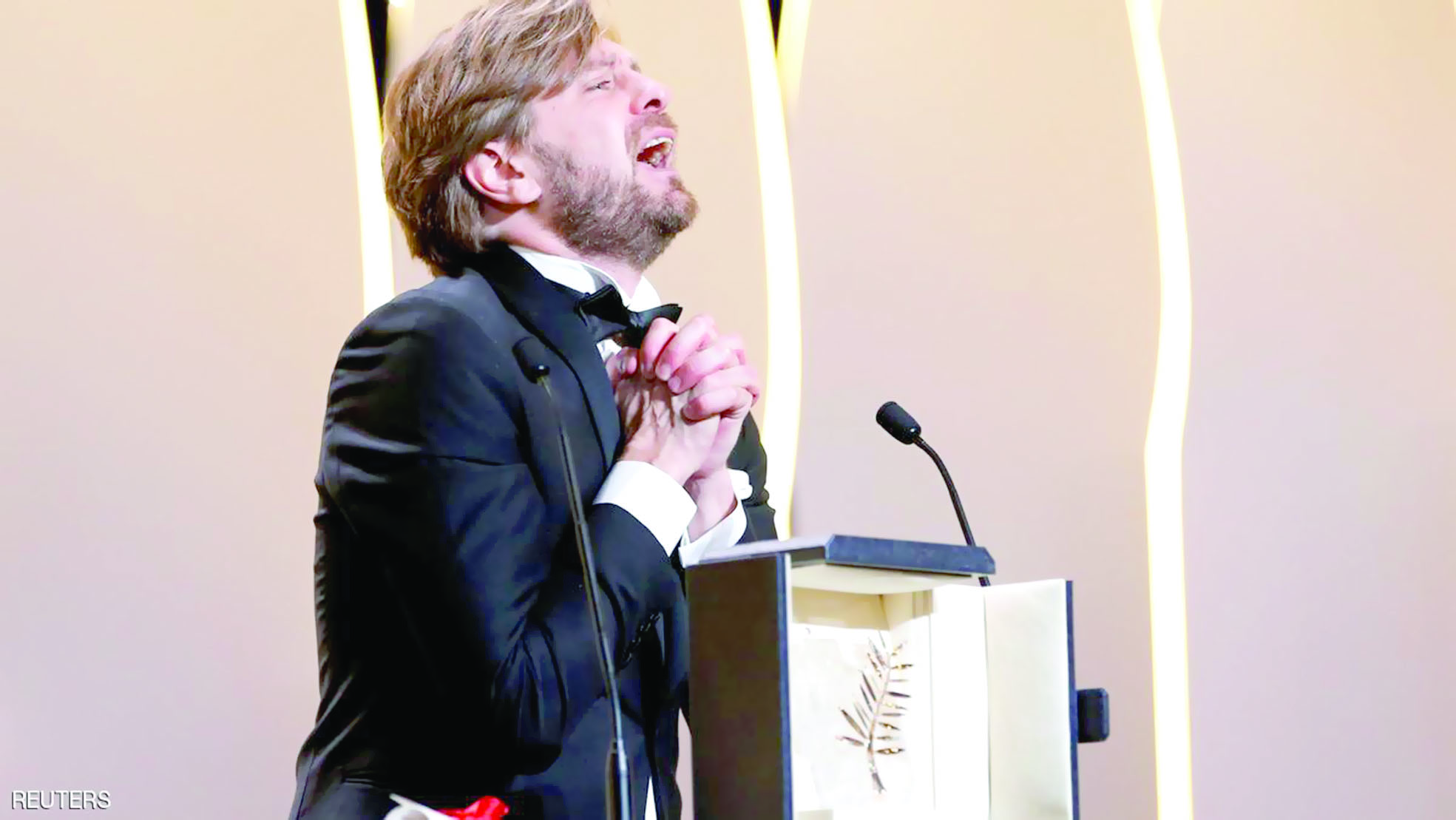 الفيلم الكوميدي "ذا سكوير" يفوز بجائزة السعفة الذهبية في مهرجان كان