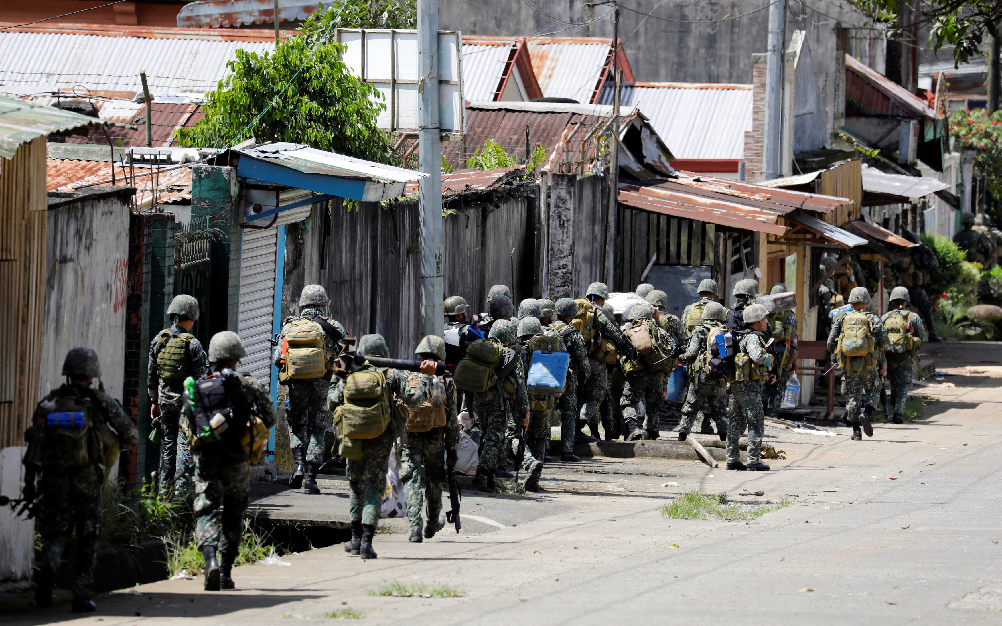 Philippines military says close to defeating rebels aligned with IS