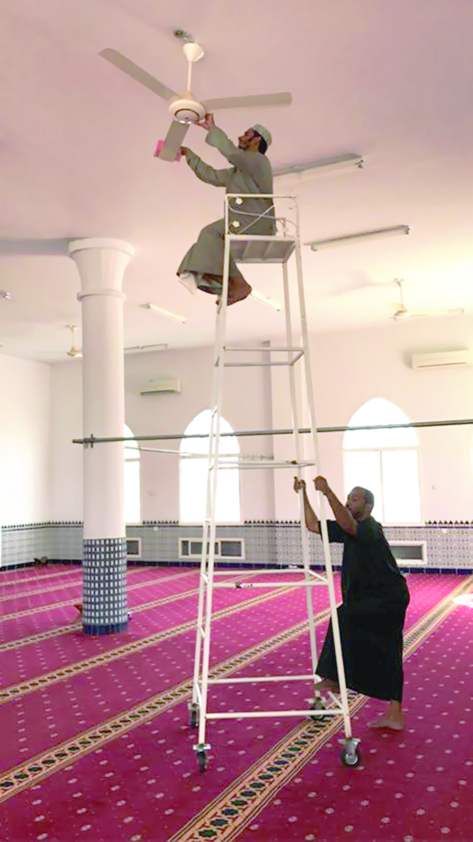معسكـر لتنظيـف وصيانـةمساجد «الظاهر» بولاية بدية