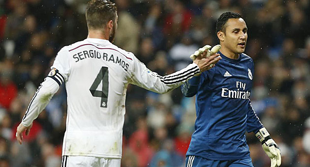 راموس يناقض رئيس ريال مدريد بشأن الحارس كيلور نافاس