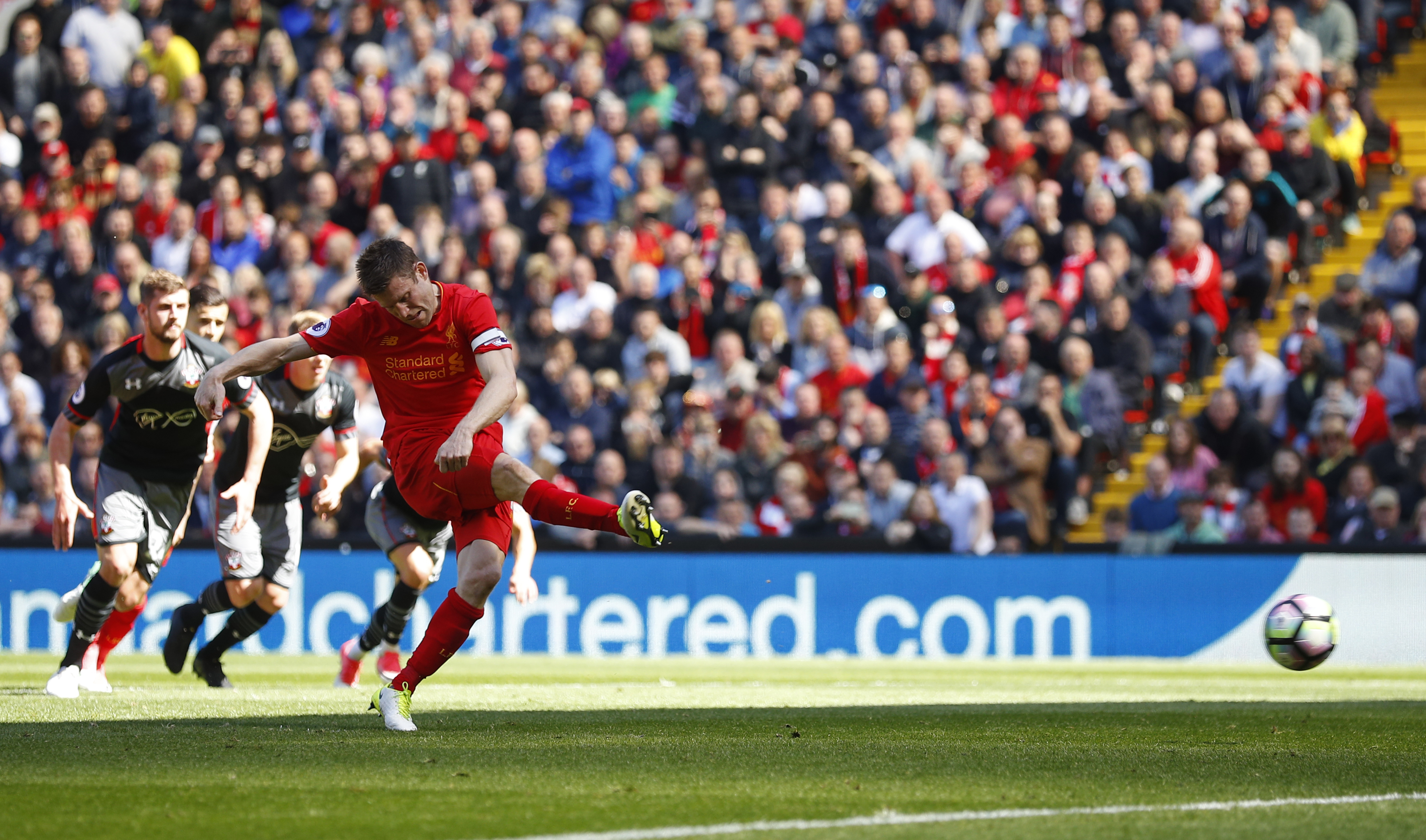 Football: Liverpool must win last two games, says Milner