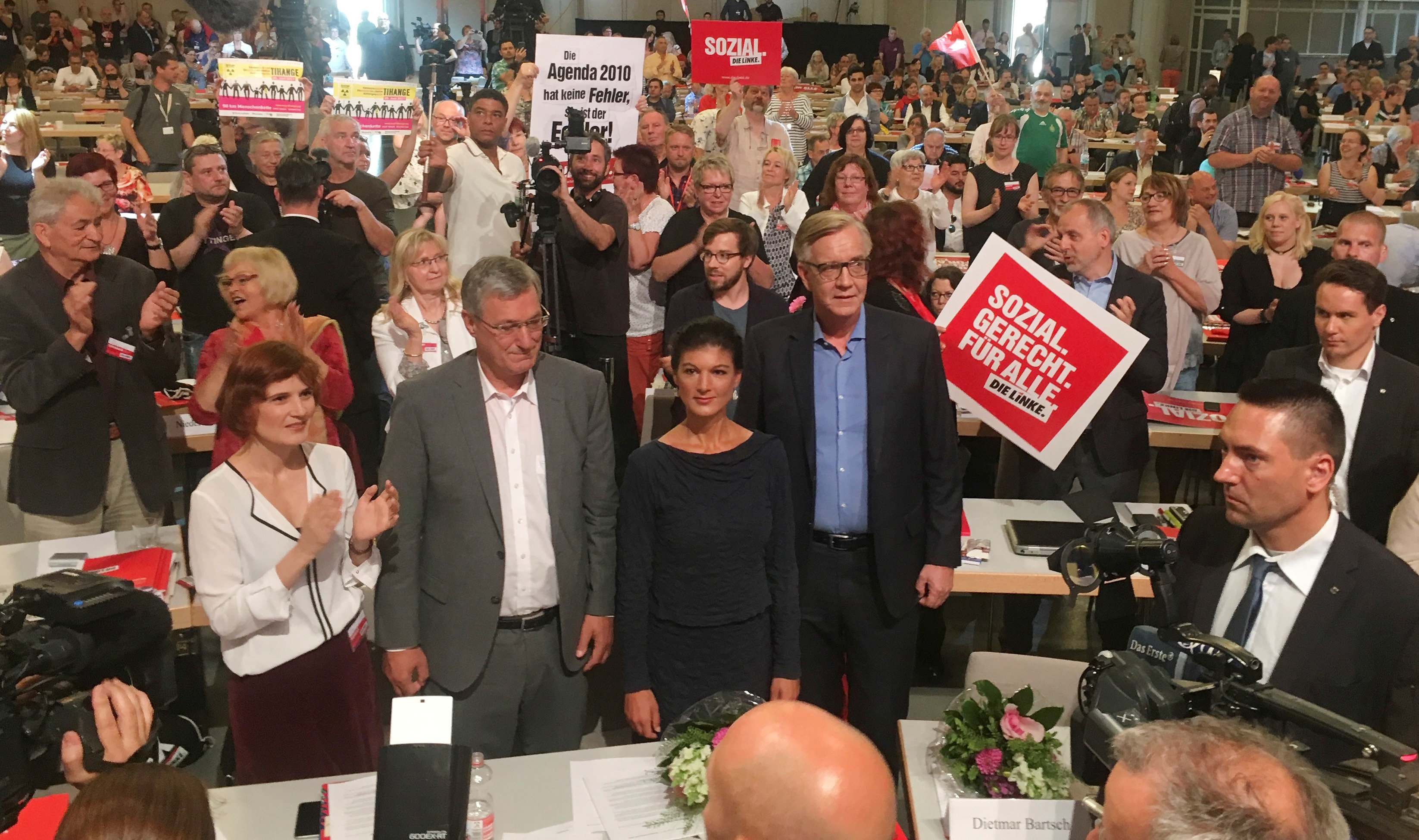 Germany's hard left hopes to take inspiration from Corbyn's success