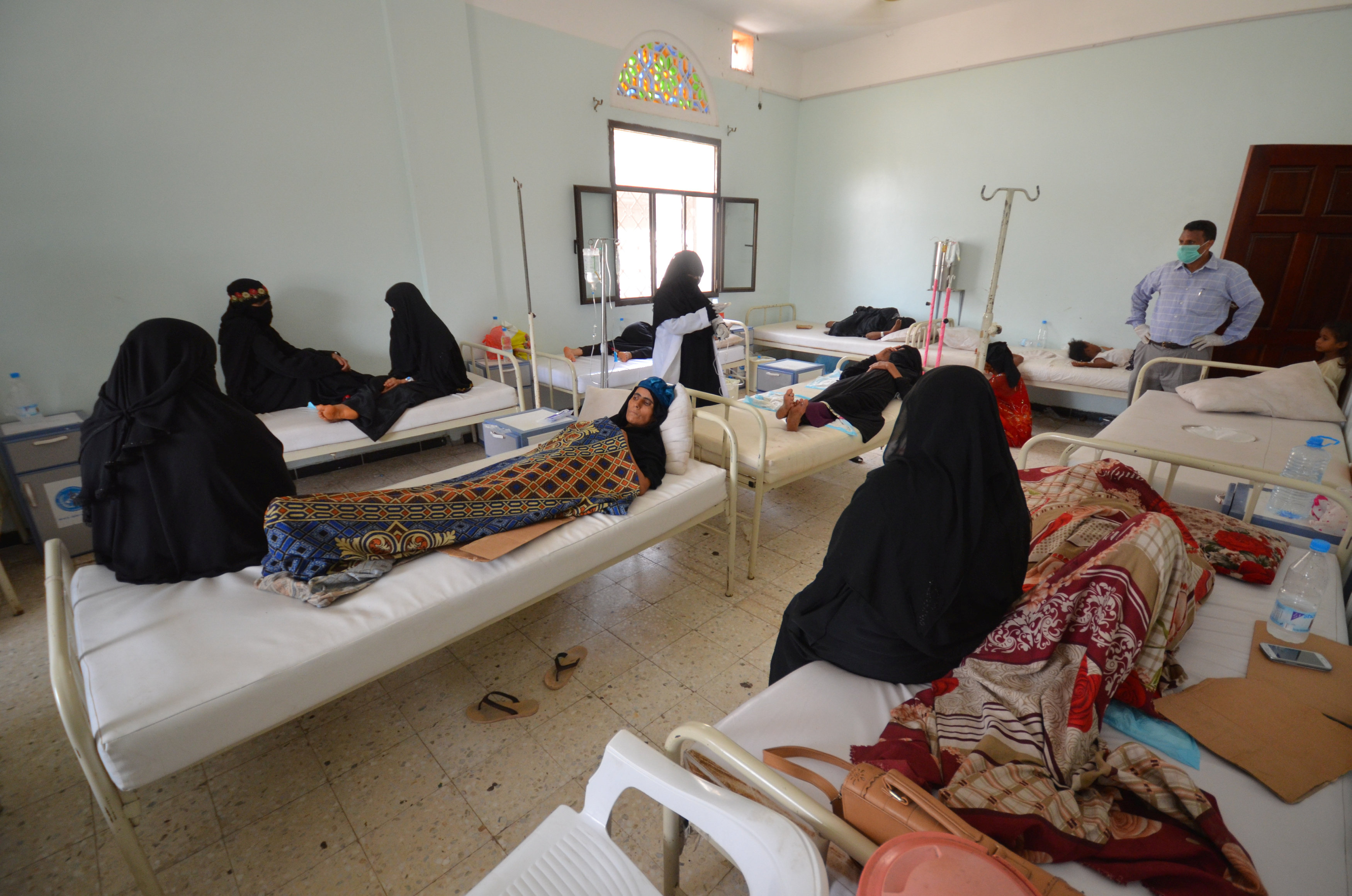 62 ألف طفل يمني مصاب بمرض الكوليرا