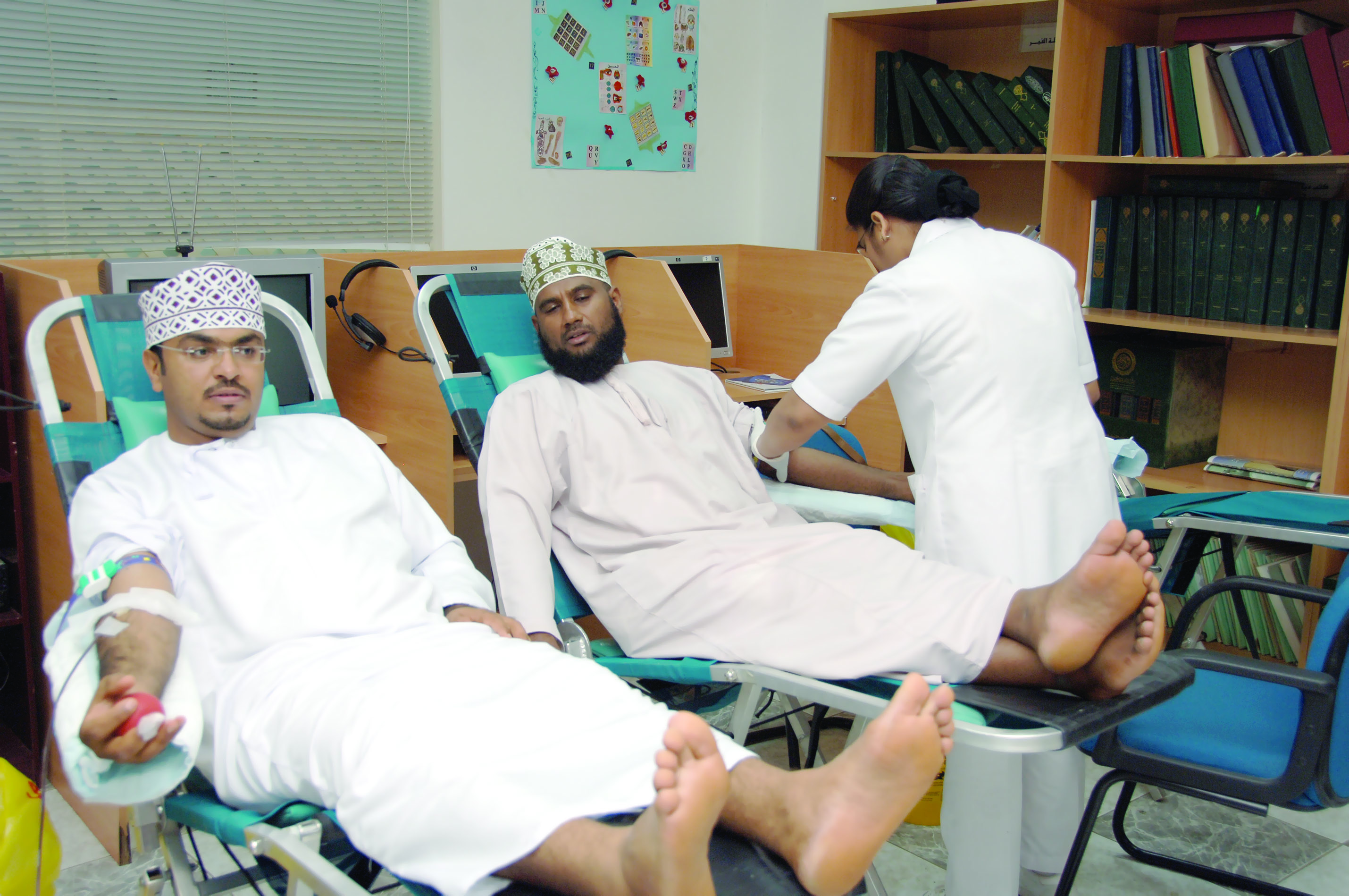 رئيس قسم خدمات بنوك الدم بالمحافظات:

59 ألف شخص إجمالي عدد المتبرعين بالدم في السلطنة