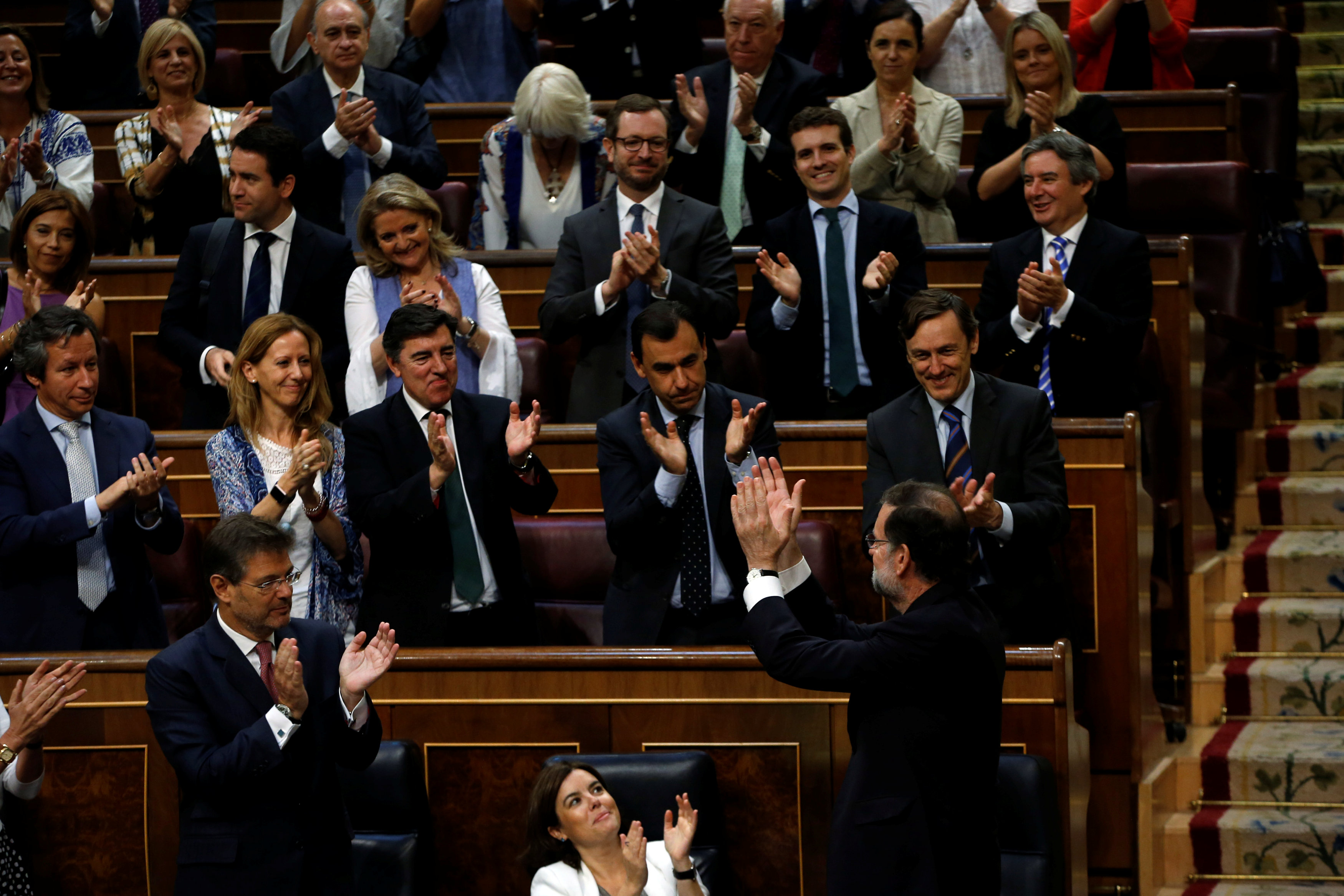 Spain's parliament rejects no-confidence motion against PM Rajoy