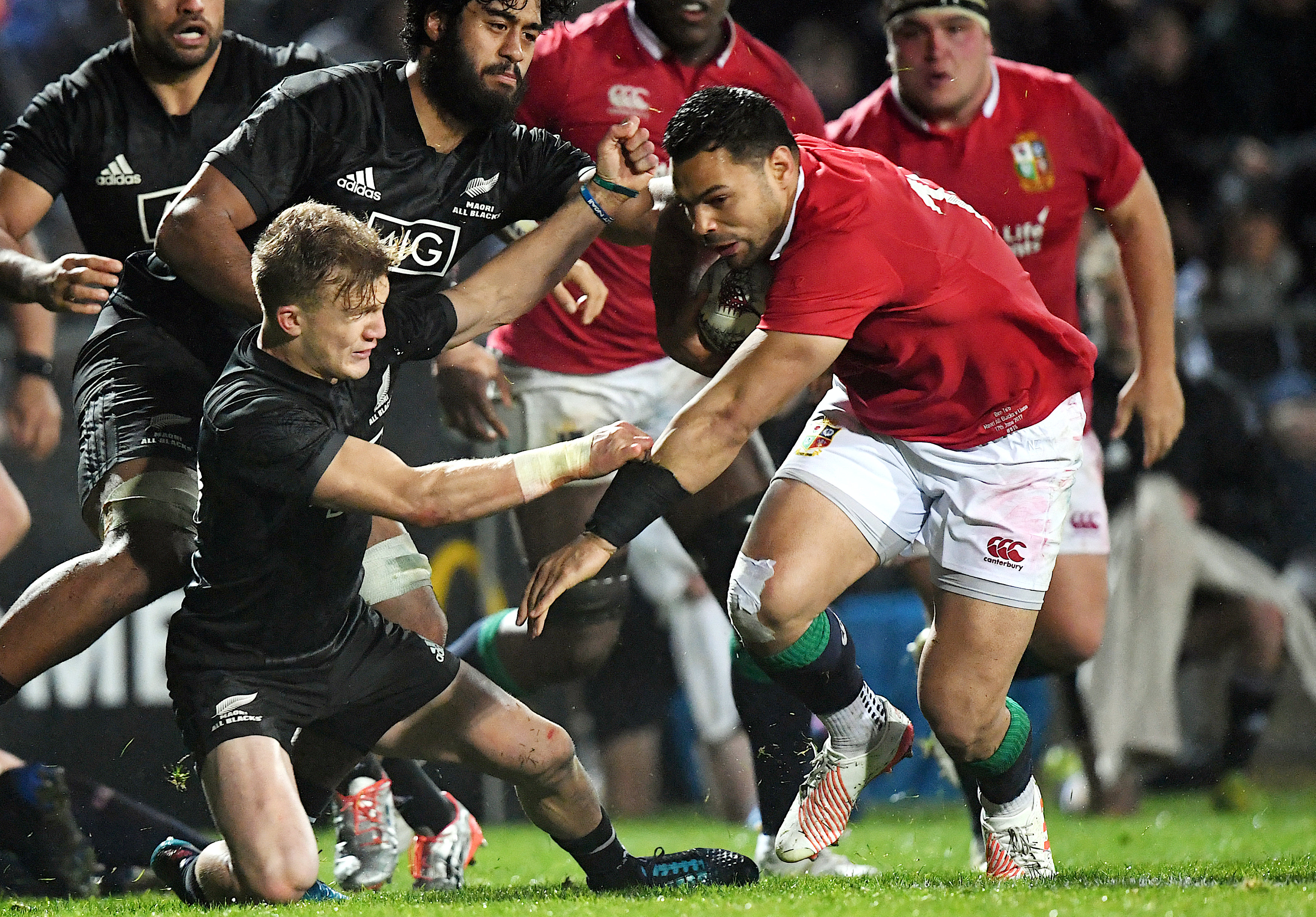 Rugby: Clinical Lions grind Maori All Blacks down in 32-10 win