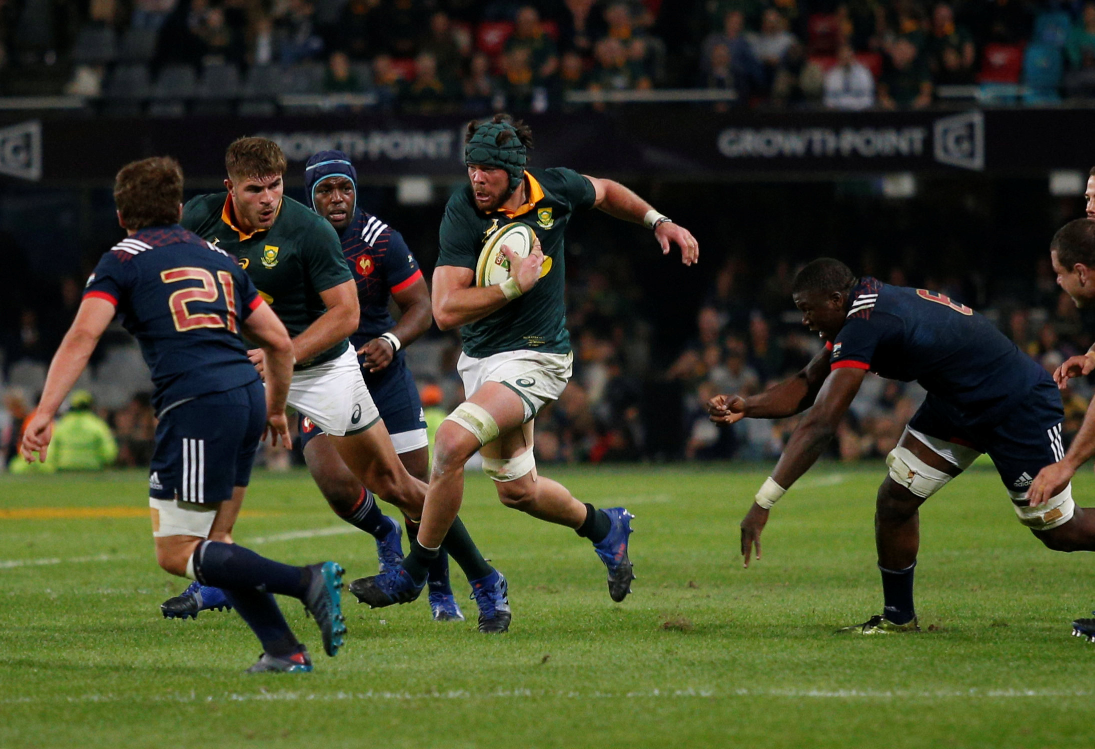 Rugby: South Africa overpower France to clinch series