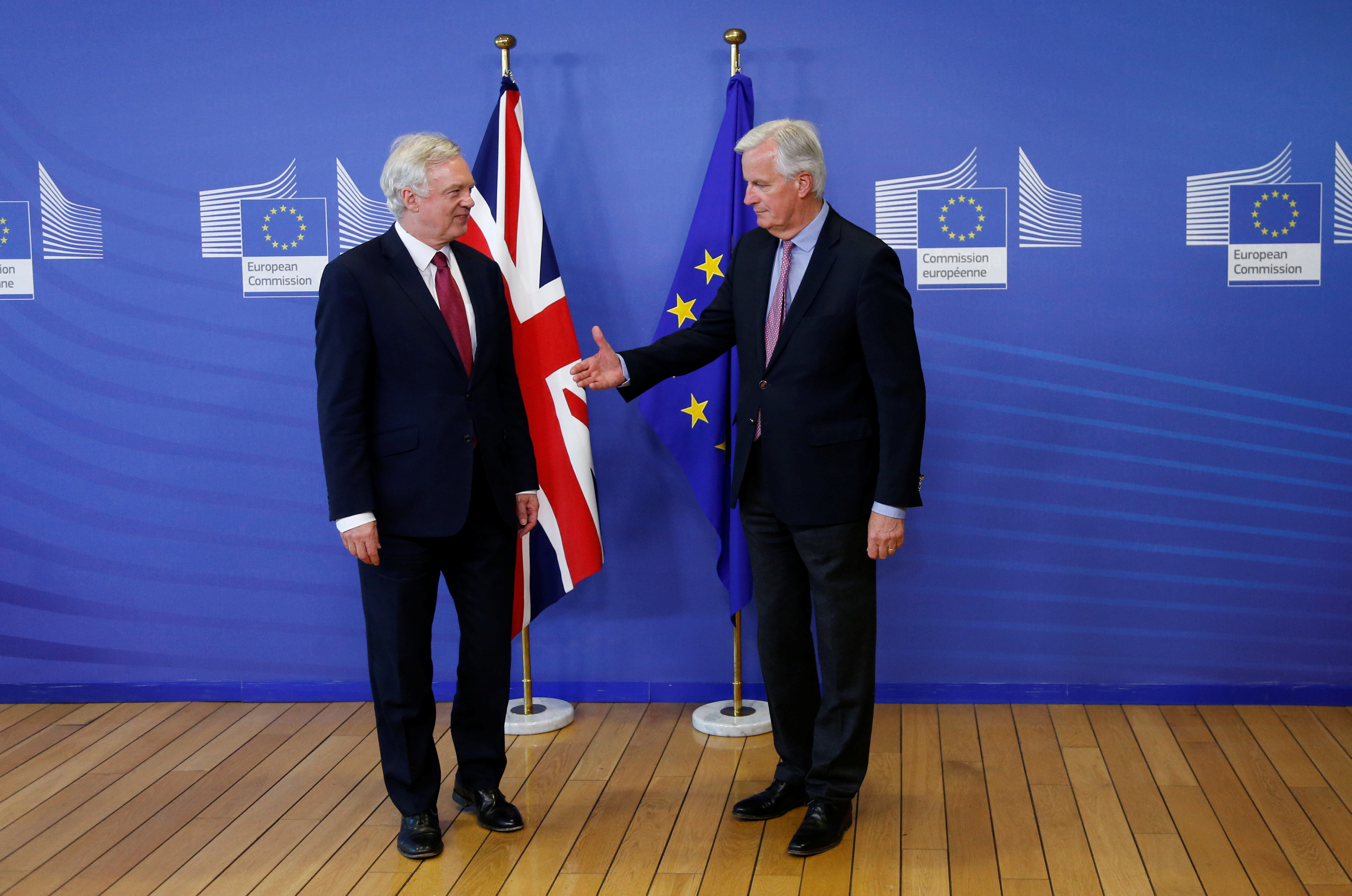 Britain seeks 'special' EU ties as Brexit talks start