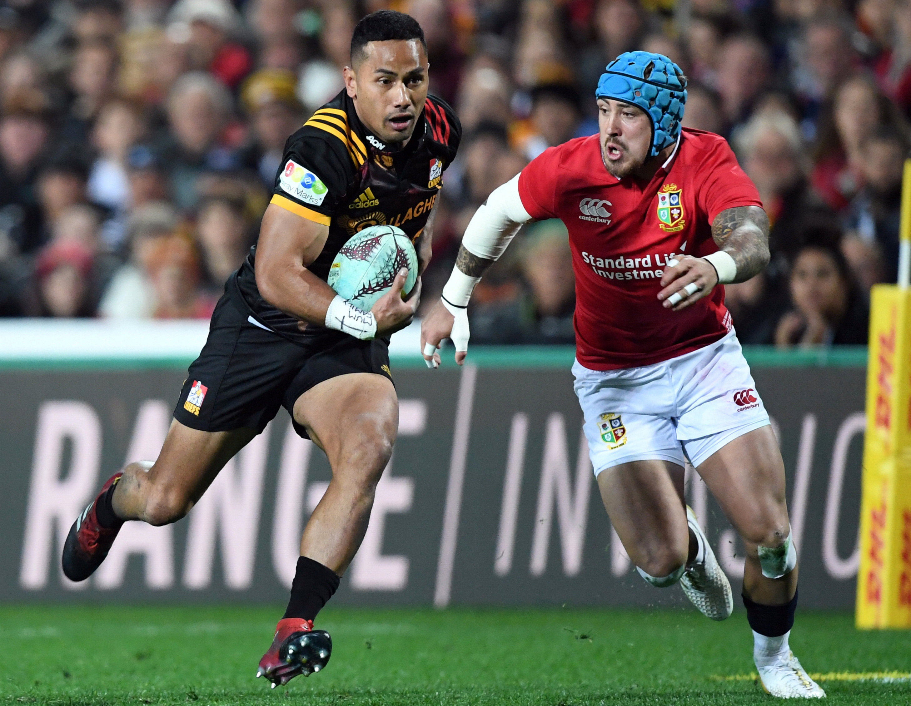 Rugby: Nowell scores brace as clinical Lions tame Chiefs