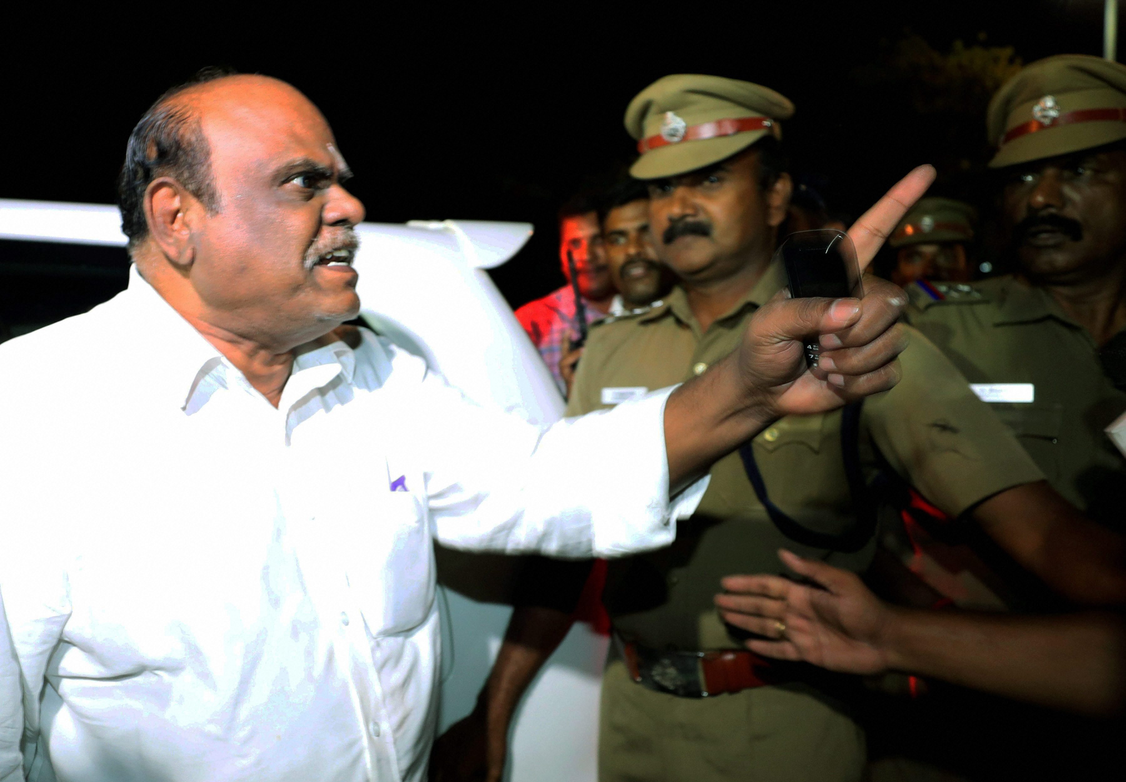 Retired High Court judge Karnan arrested from Tamil Nadu resort