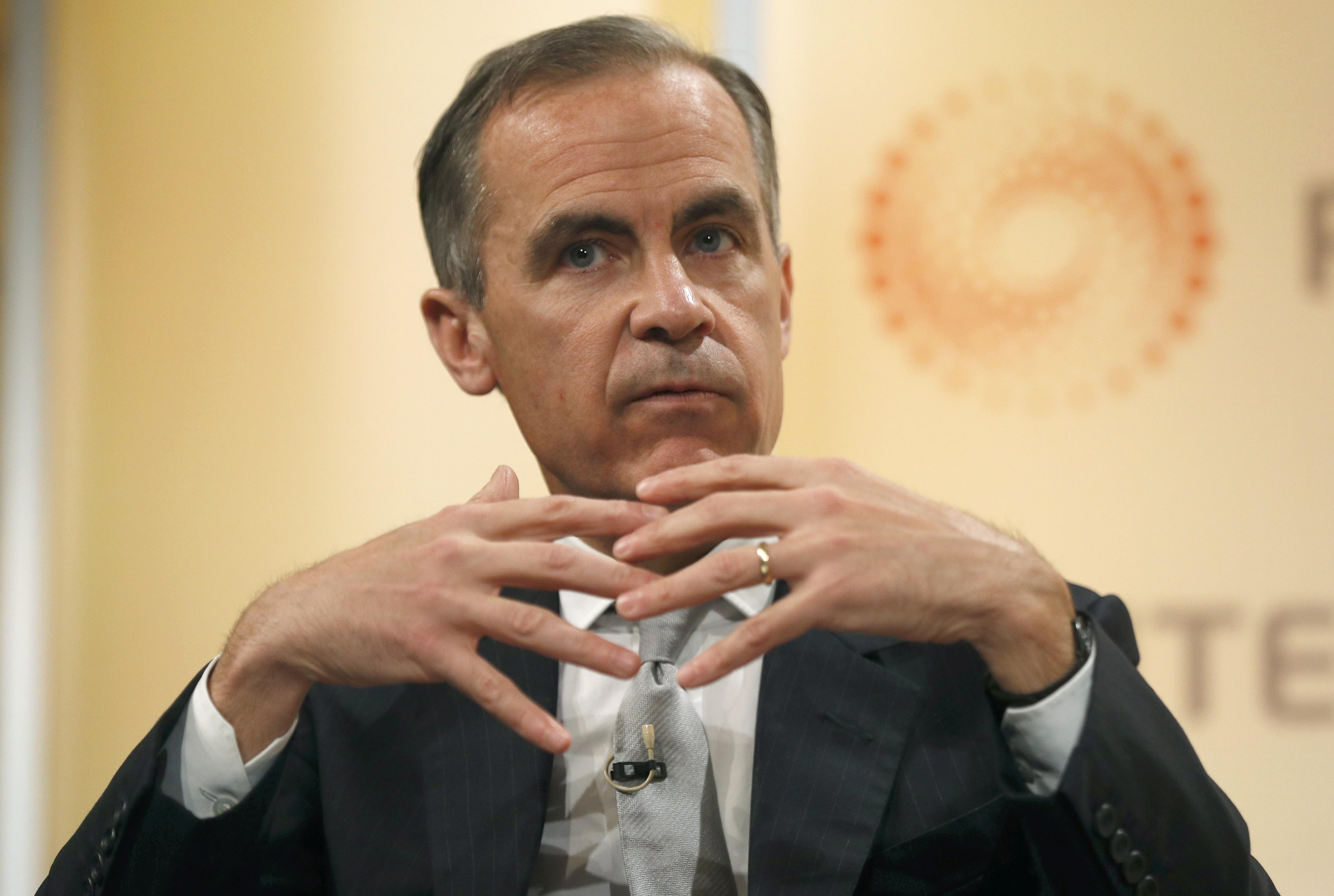 Bank of England's Carney stifles UK rate hike talk