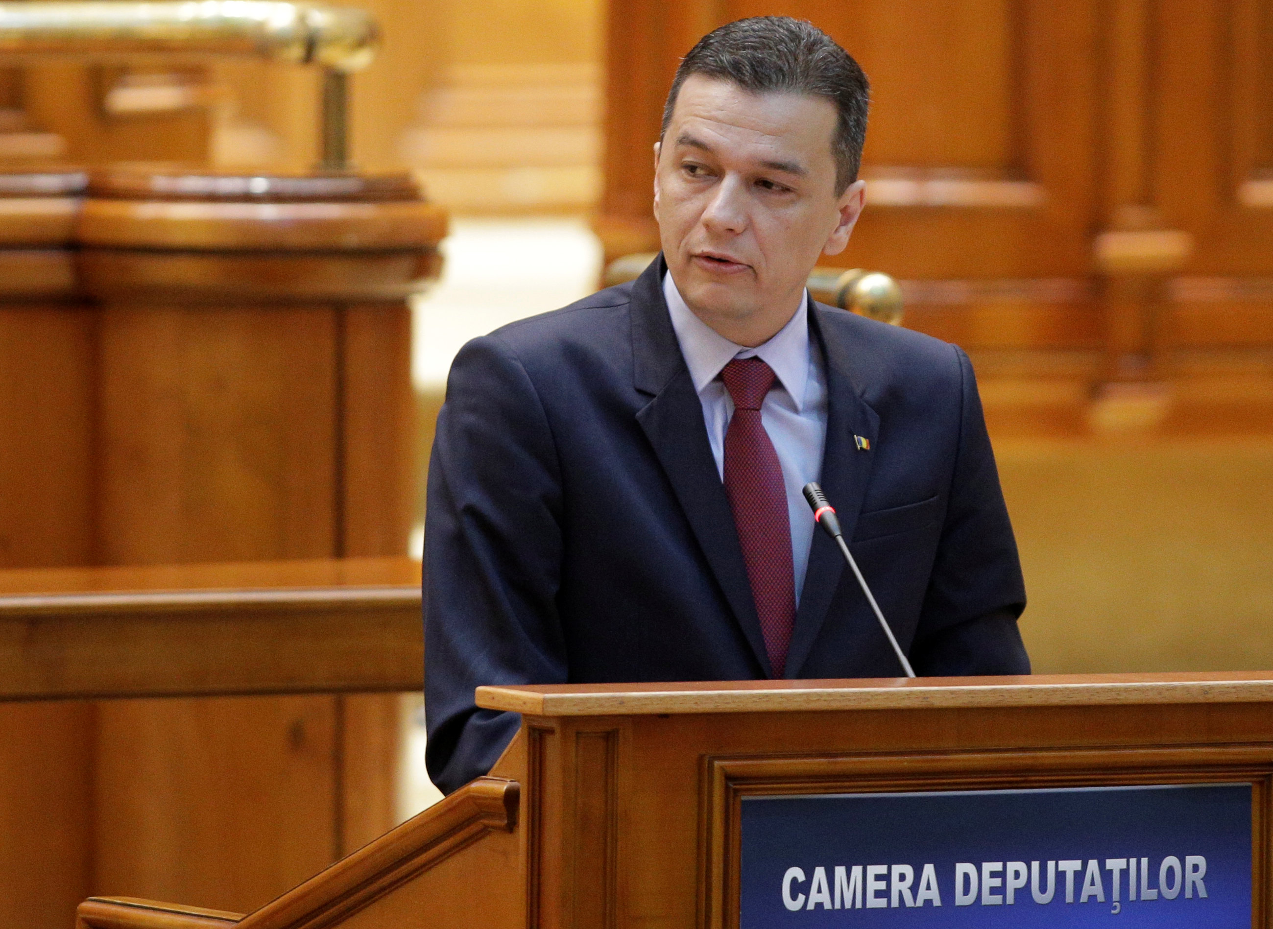 Romania lawmakers oust PM Grindeanu