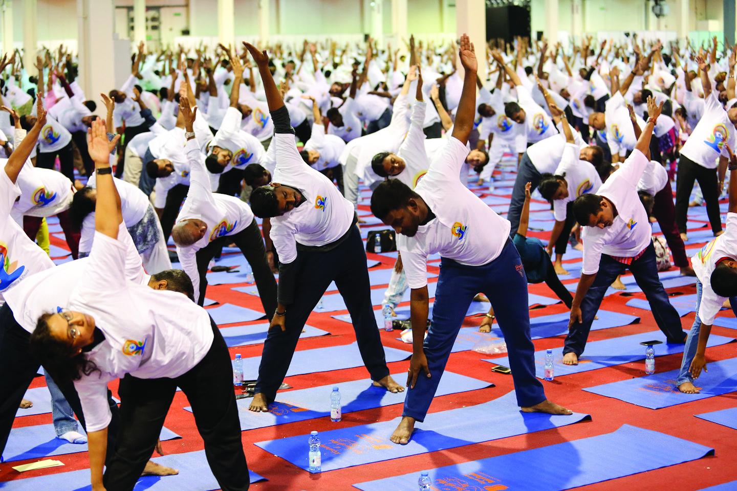 More than 5,000 take part in Indian Embassy's mega yoga event in Muscat