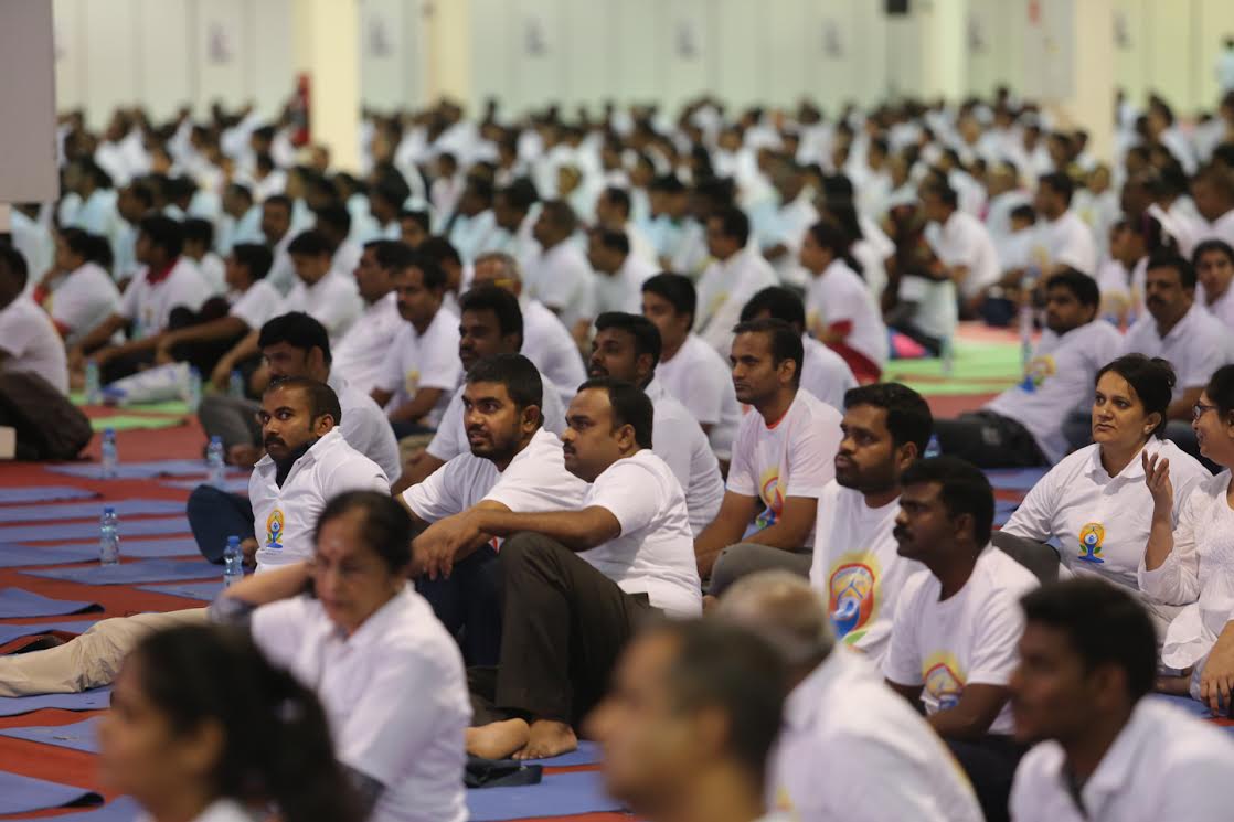 In pictures: Indian Embassy's mega yoga event in Muscat
