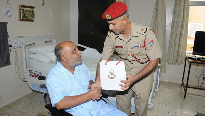 Sultanate's Armed Forces head visits hospitals, greets patients
