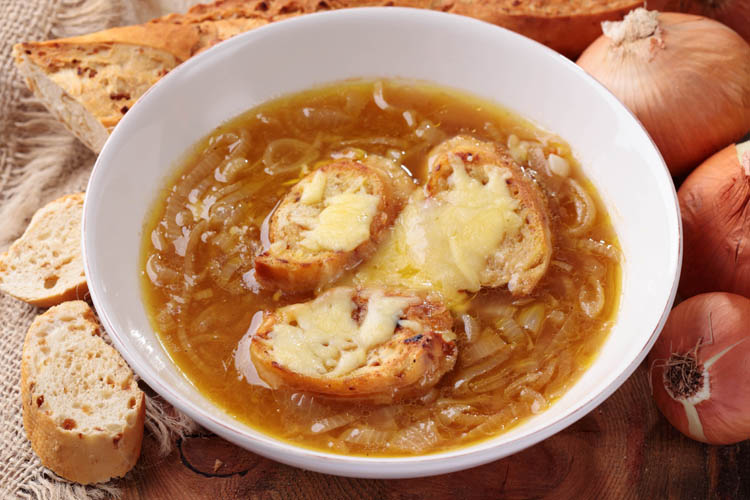 Ramadan food: French onion soup