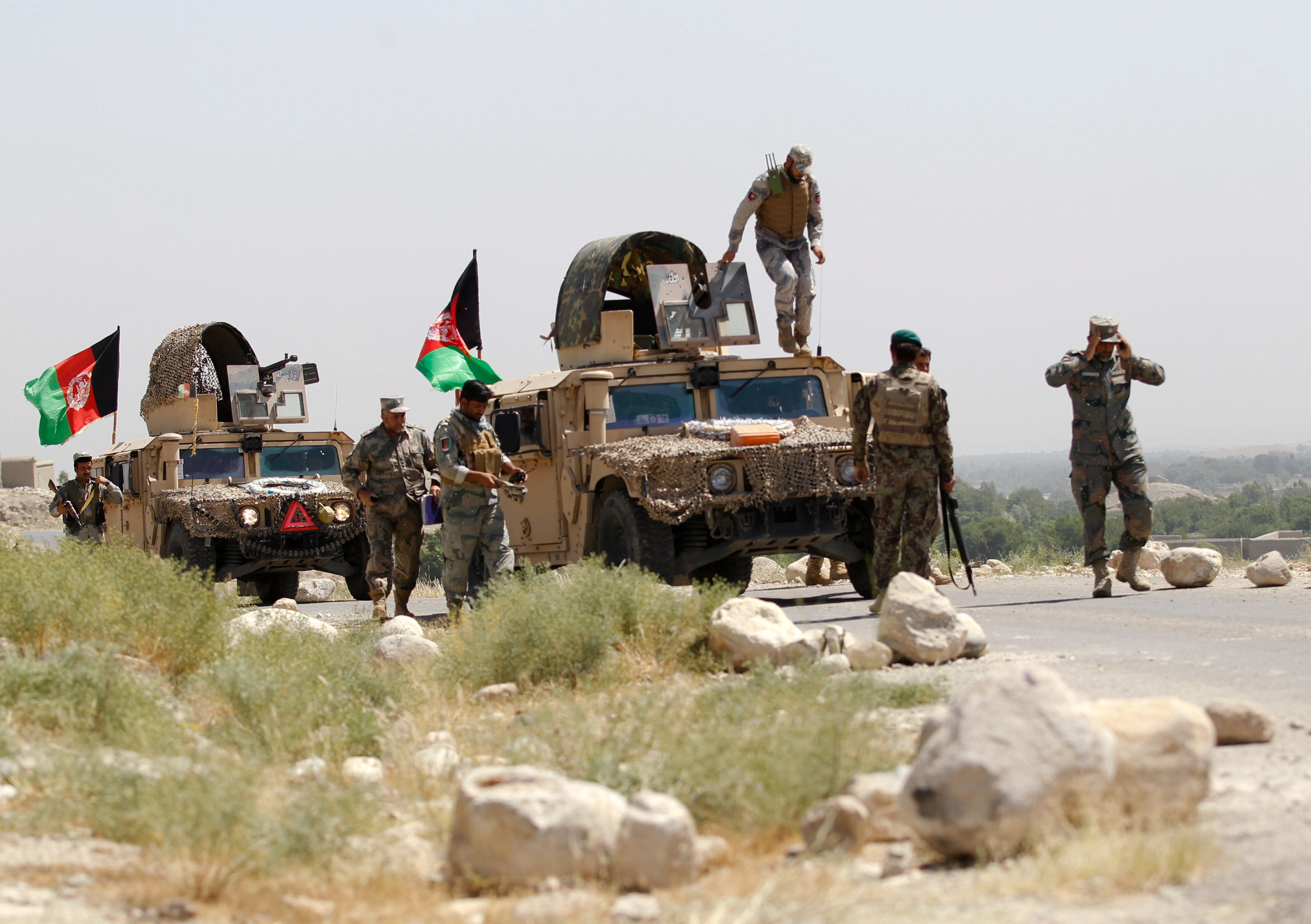 Weary Afghan army fights on as U.S. weighs troop increase