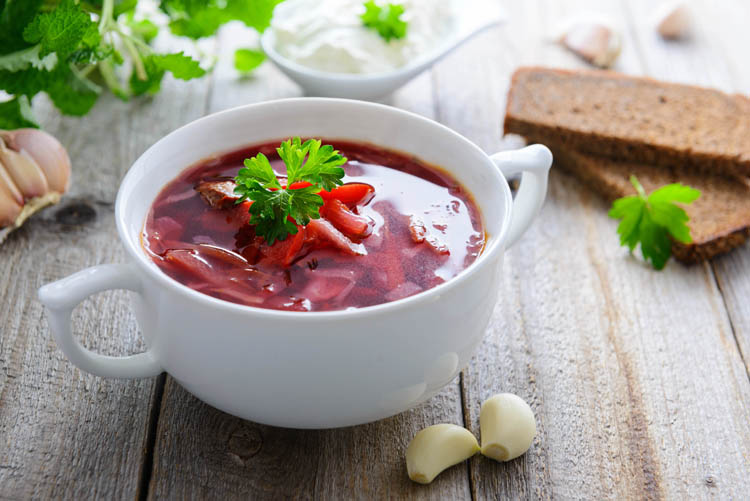 Ramadan food: Hot or cold Russian borscht