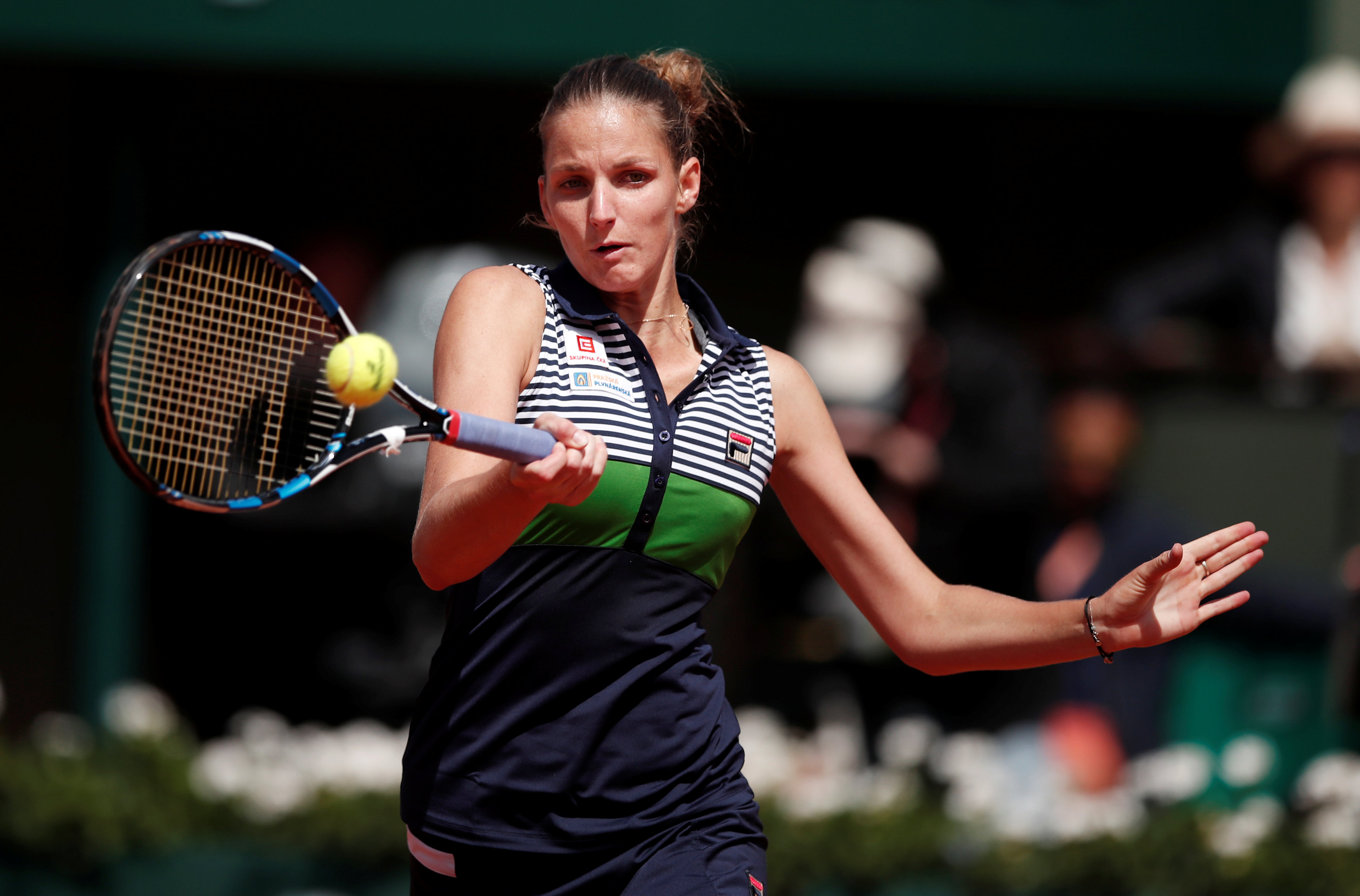 Tennis: Pliskova ends French presence to reach Roland Garros last four