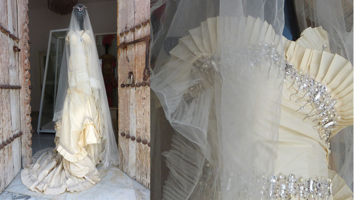 Dior wedding dress goes on display at Oman’s first fashion museum