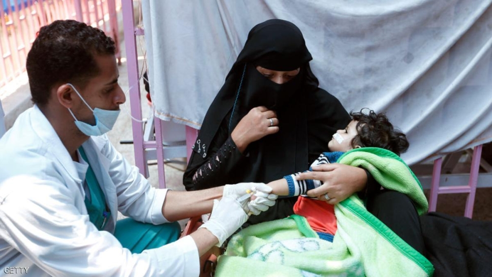 ارتفاع وفيات الكوليرا في اليمن إلى 1732 حالة