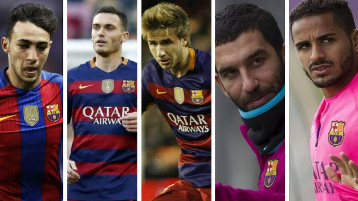 برشلونة لا يجد مخرجًا لخمسة لاعبين