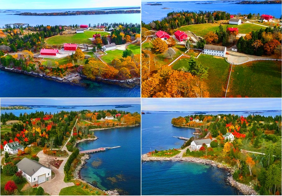 جزيرة في أمريكا للبيع مع 3 بيوت بأقل من 8 ملايين دولار