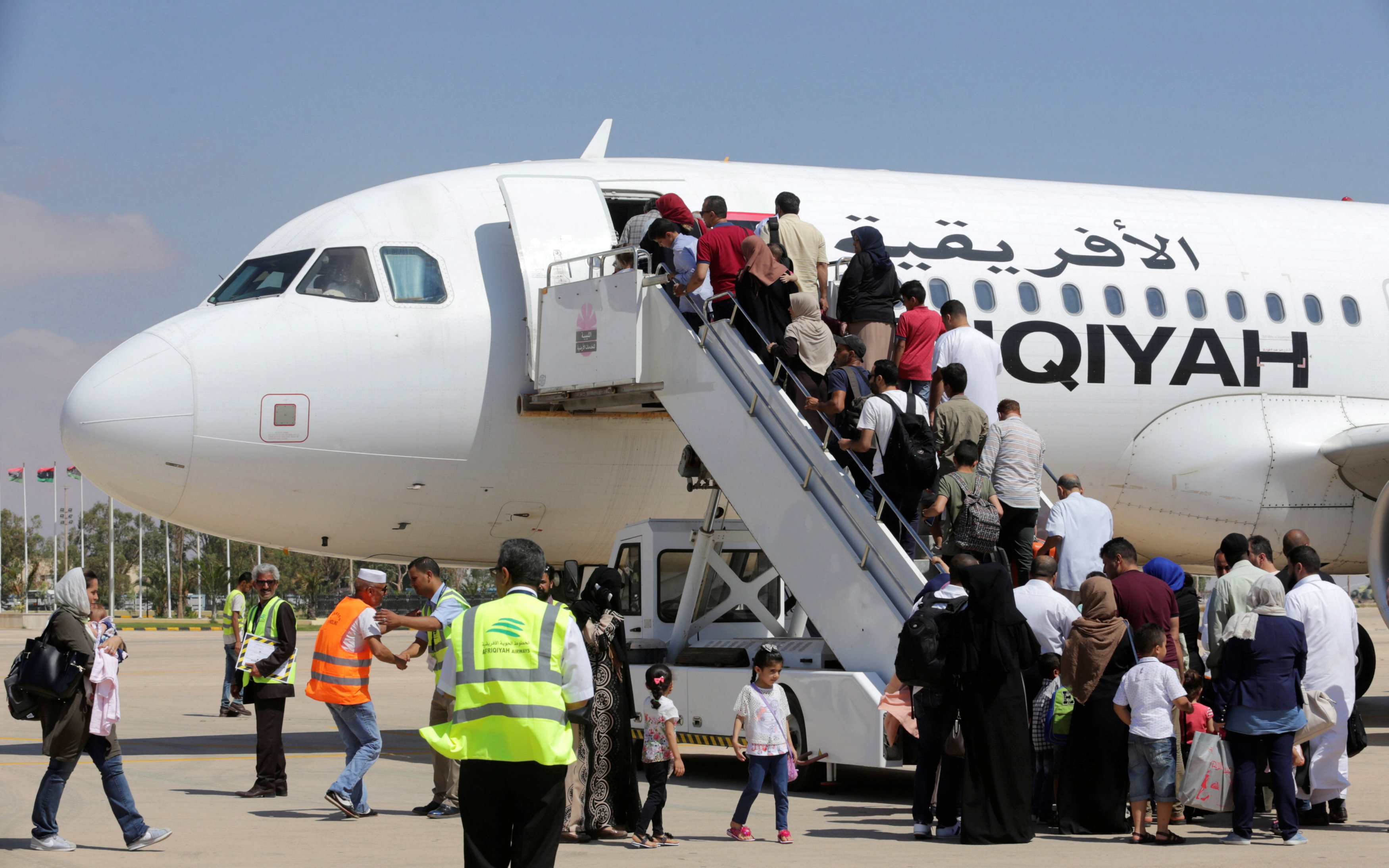 Benghazi airport reopens after three-year closure during war