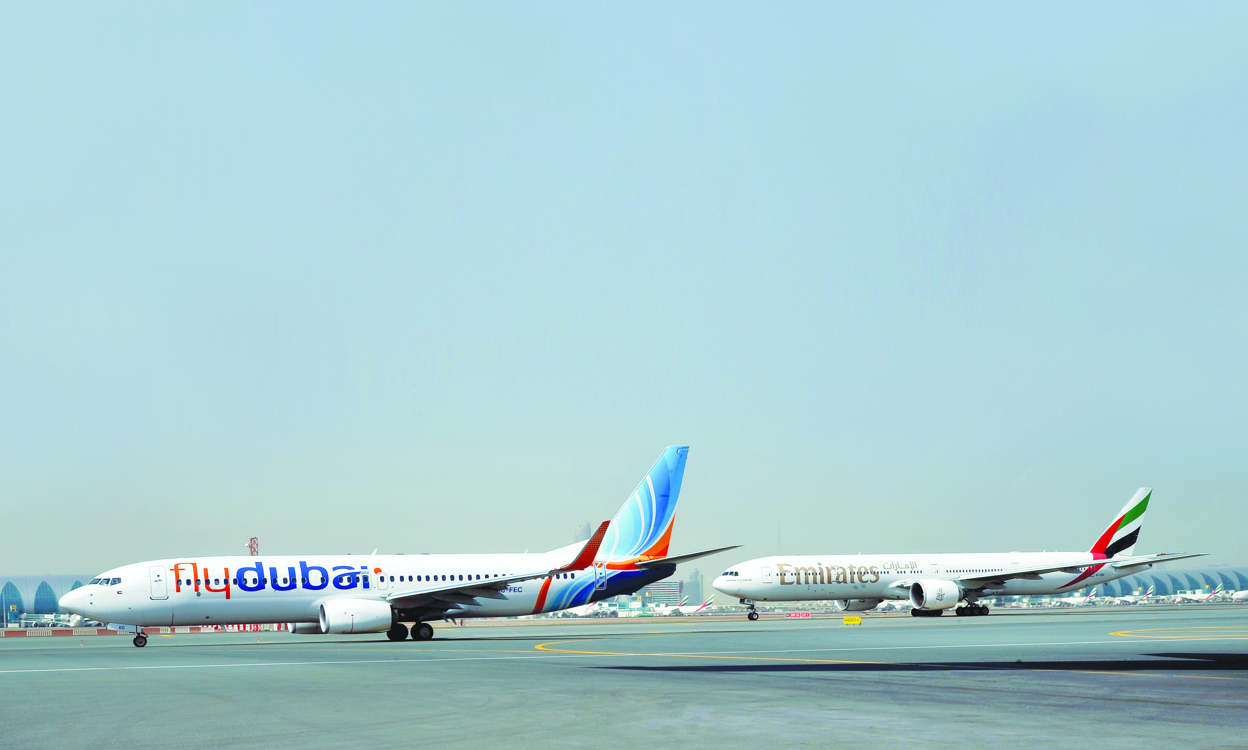 «طيران الإمارات» و«فلاي دبي» تبرمان اتفاقية شراكة وتعاون