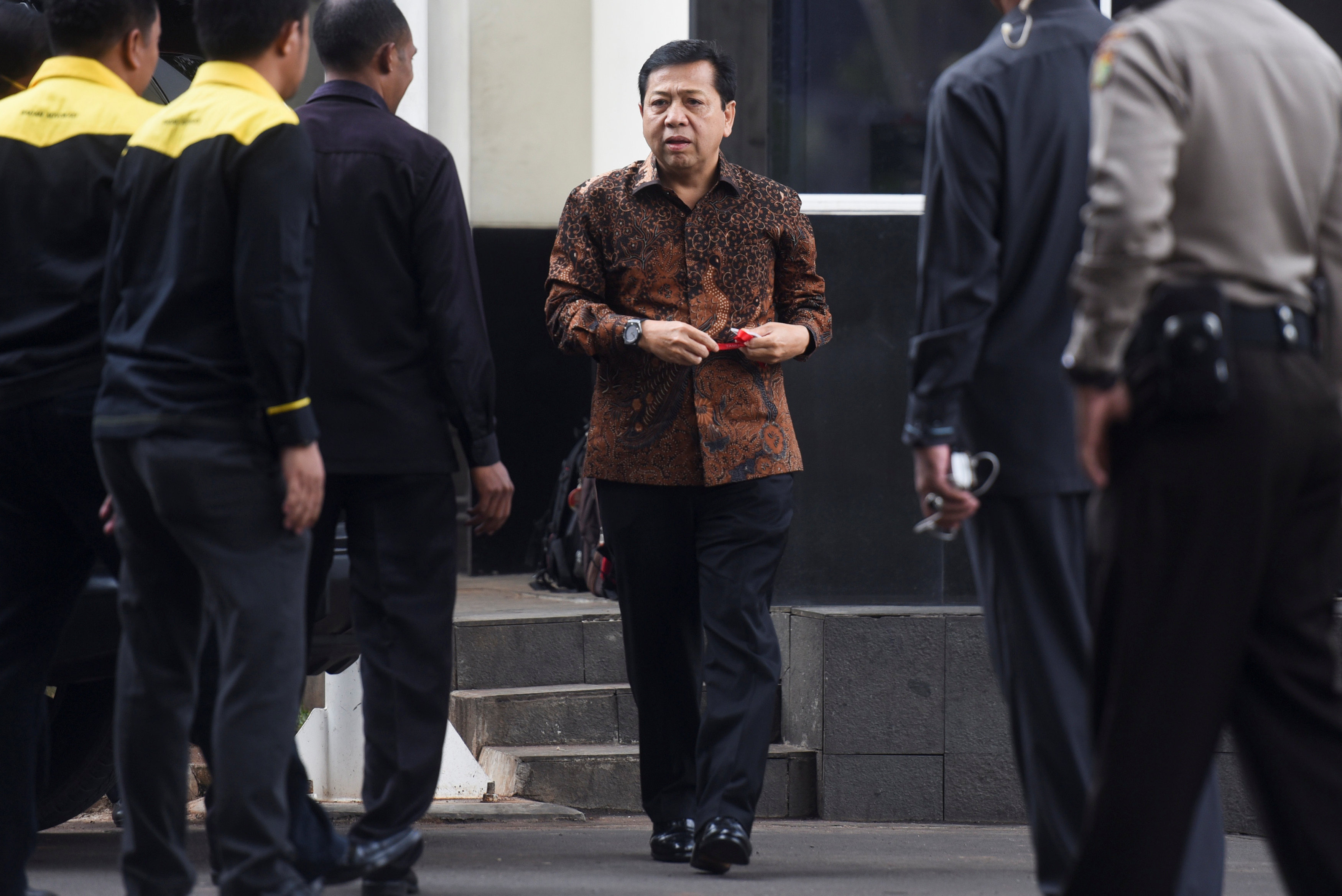 Indonesia parliament speaker denies any wrongdoing in ID-card programme
