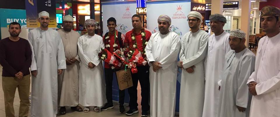 استقبال حافل لنجم منتخبنا لألعاب القوى محمد السليماني