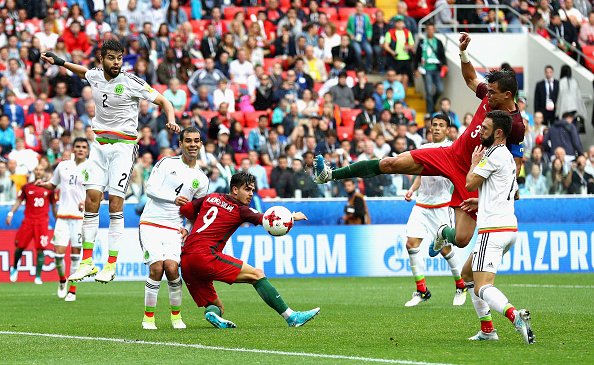 البرتغال ثالثة في كأس القارات بفوزها على المكسيك