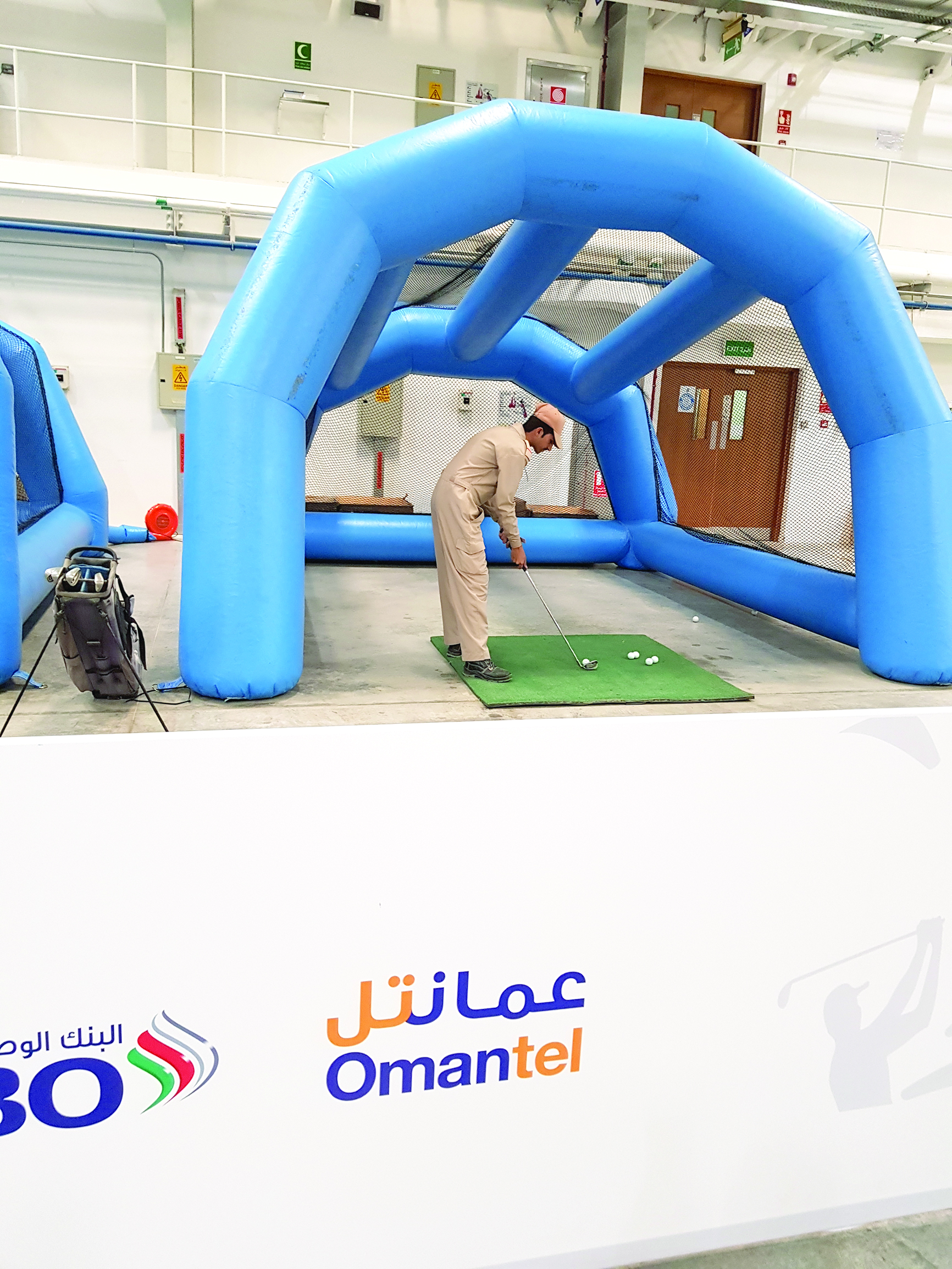شراكة بين عمانتل وجولف

عُمان لتعزيز الرياضـة