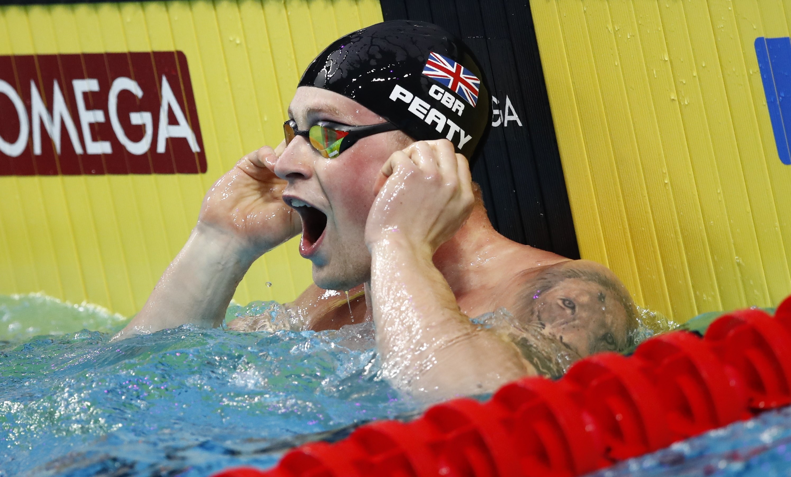 Swimming: Britain's Peaty breaks 50m breaststroke world record twice on same day