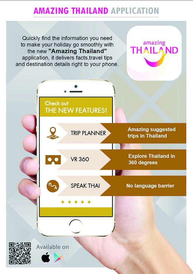 هيئة تايلاند للسياحة ترقي تطبيق «أميزينج تايلاند» وتوفر آخر للسياح المسلمين