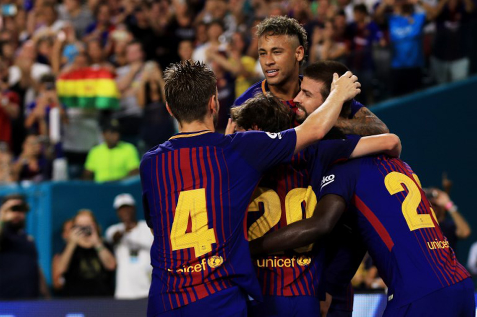 برشلونة يخرج بمكاسب مادية بعد فوزه في كلاسيكو ميامي