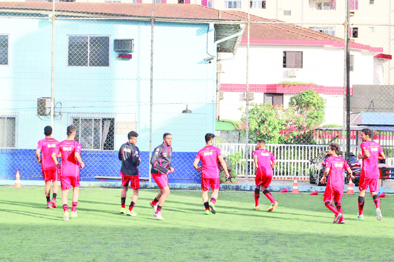 كلية مجان تتعادل أمام منتخب تركيا في بطولة نيمار بسانتوس البرازيلية