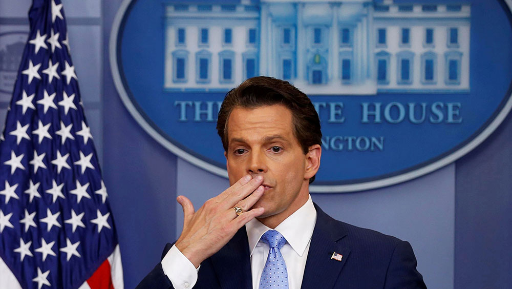 Trump fires communications director Scaramucci in new White House upheaval
