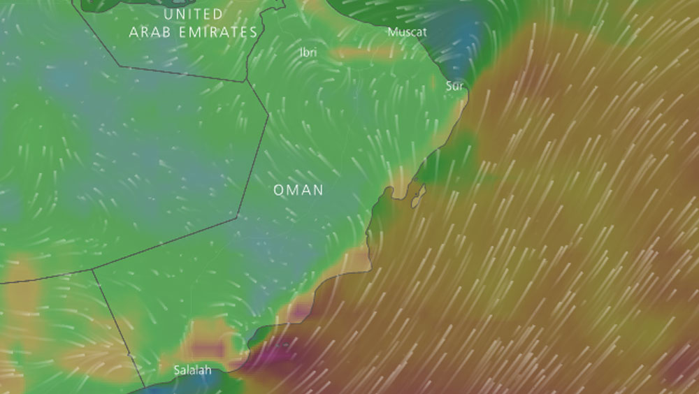Oman weather: Dhofar rains, highs of 33 in Muscat