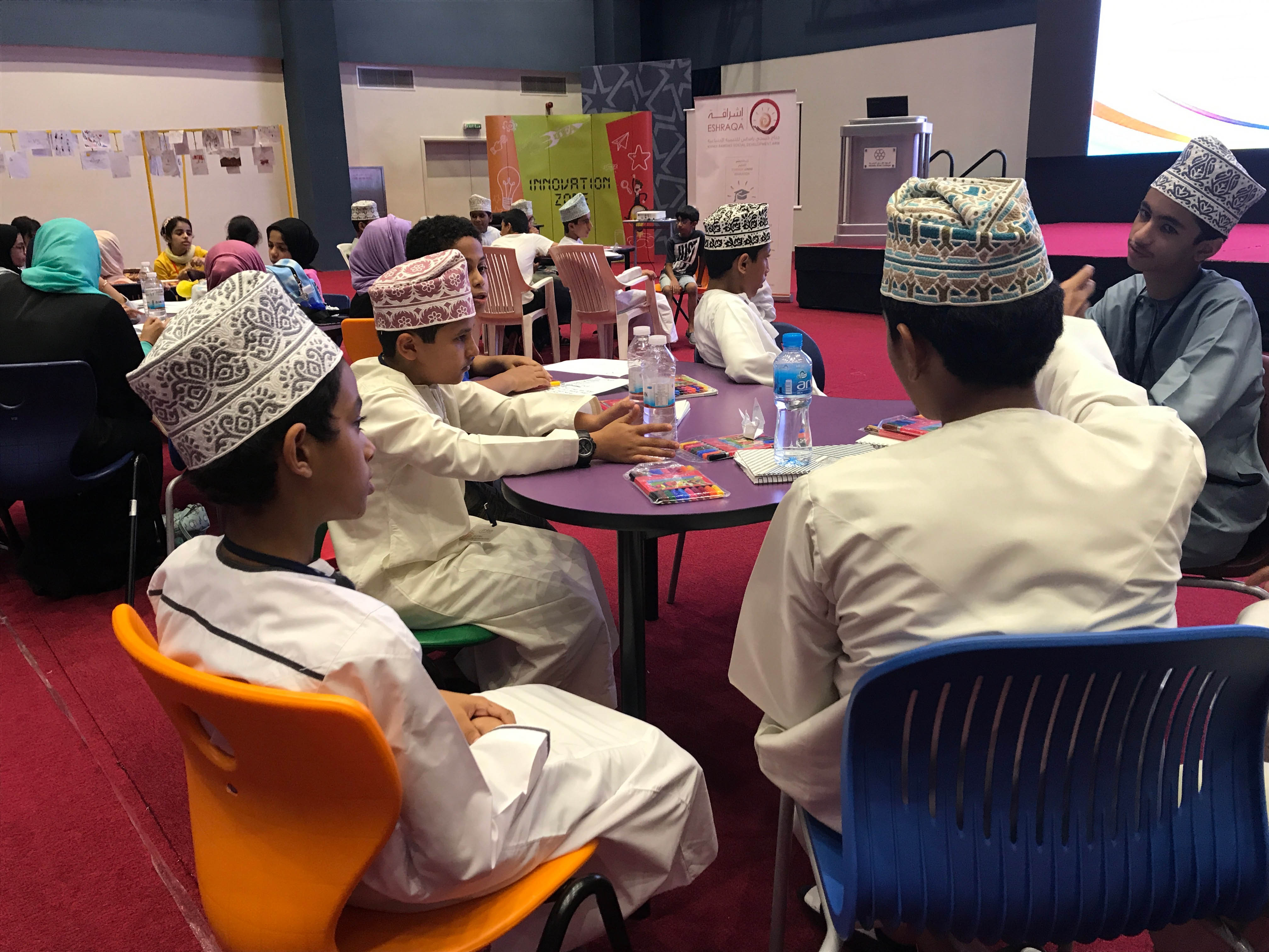 «إشراقة» تنظم برنامج الخريطة الذهنية لأربعين طفلًا عمانيًا
