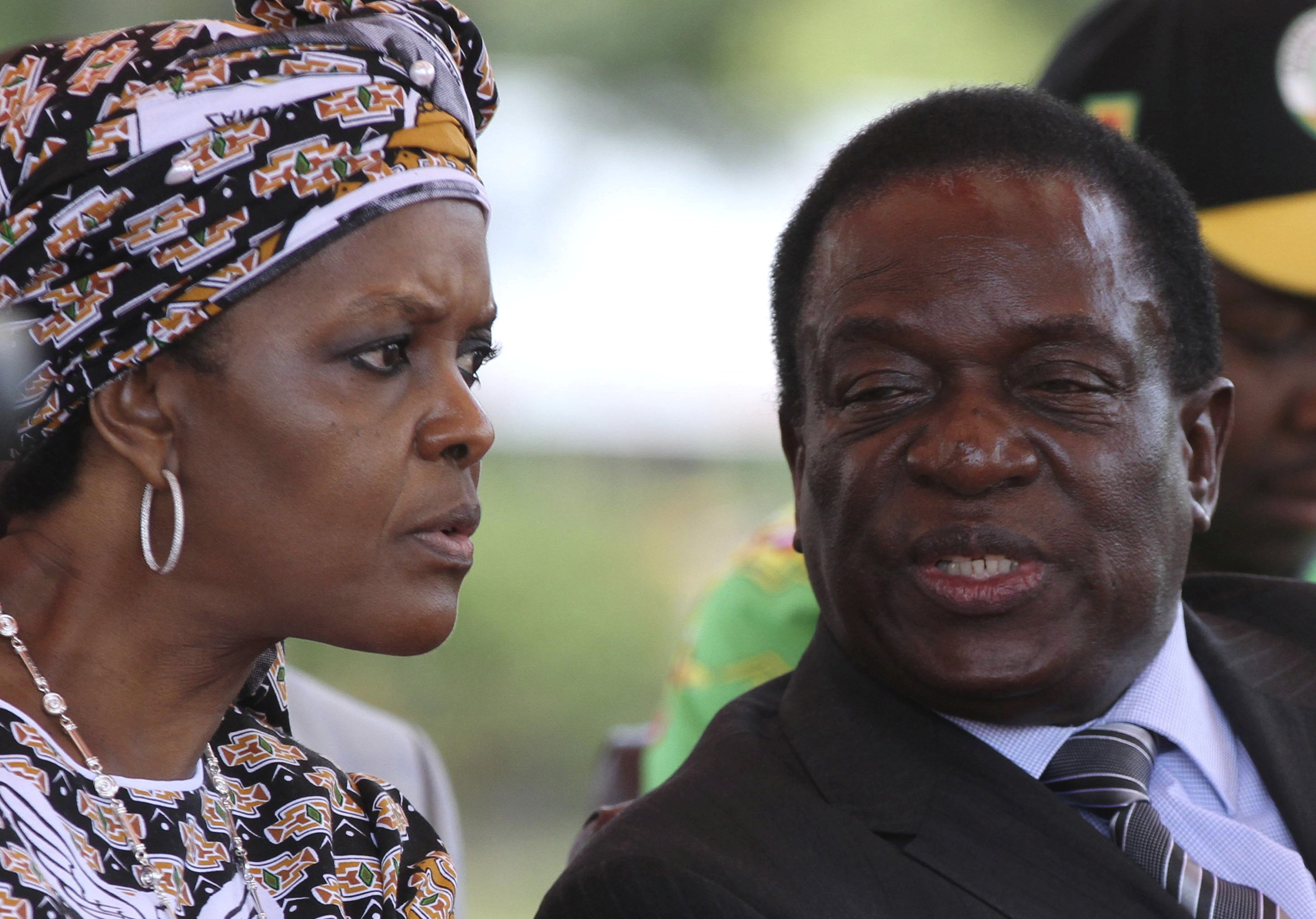 Mnangagwa, possible Mugabe successor, hospitalised in South Africa
