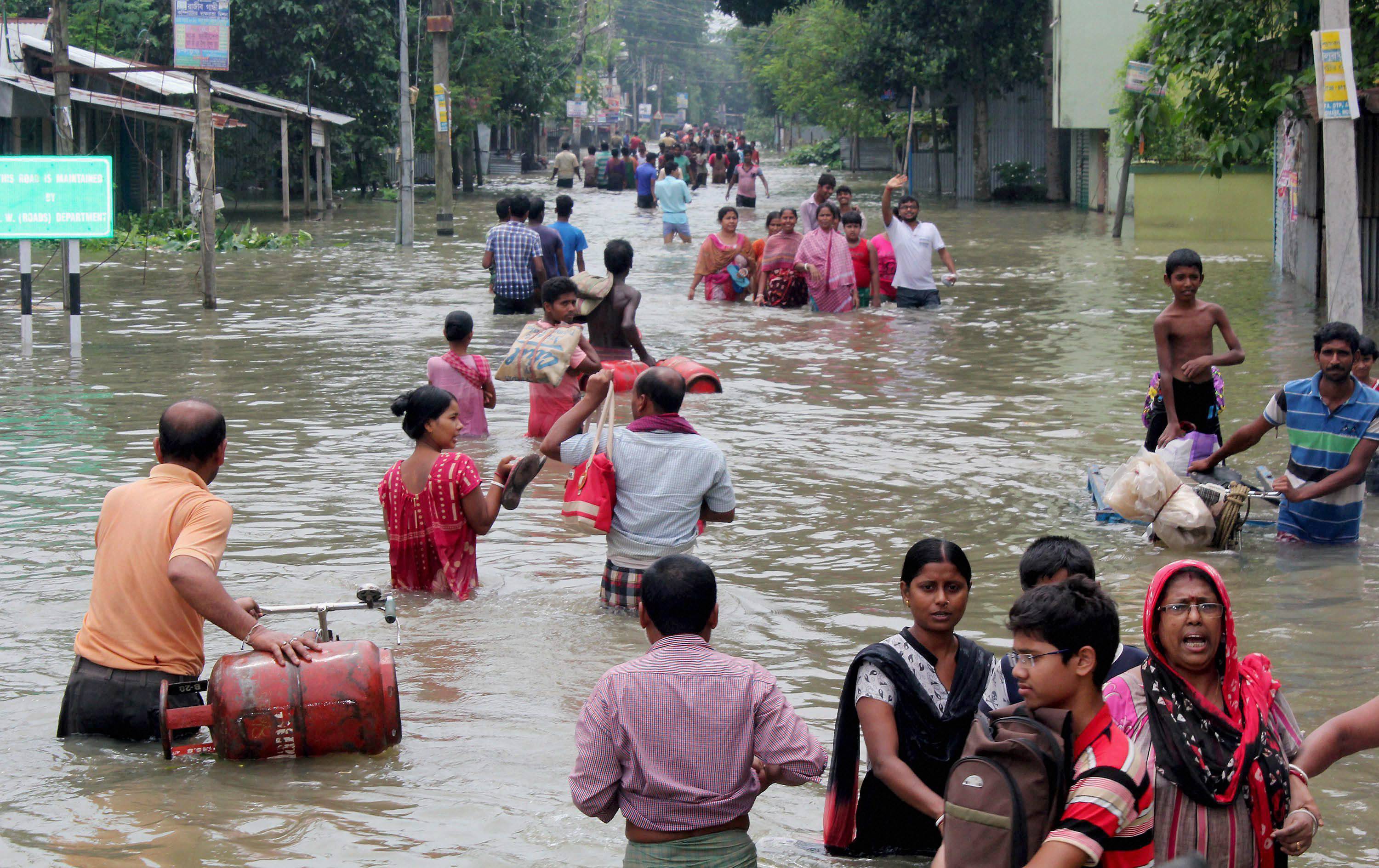 Floods ravage east, northeast states, snap rail link; 41 die in Bihar