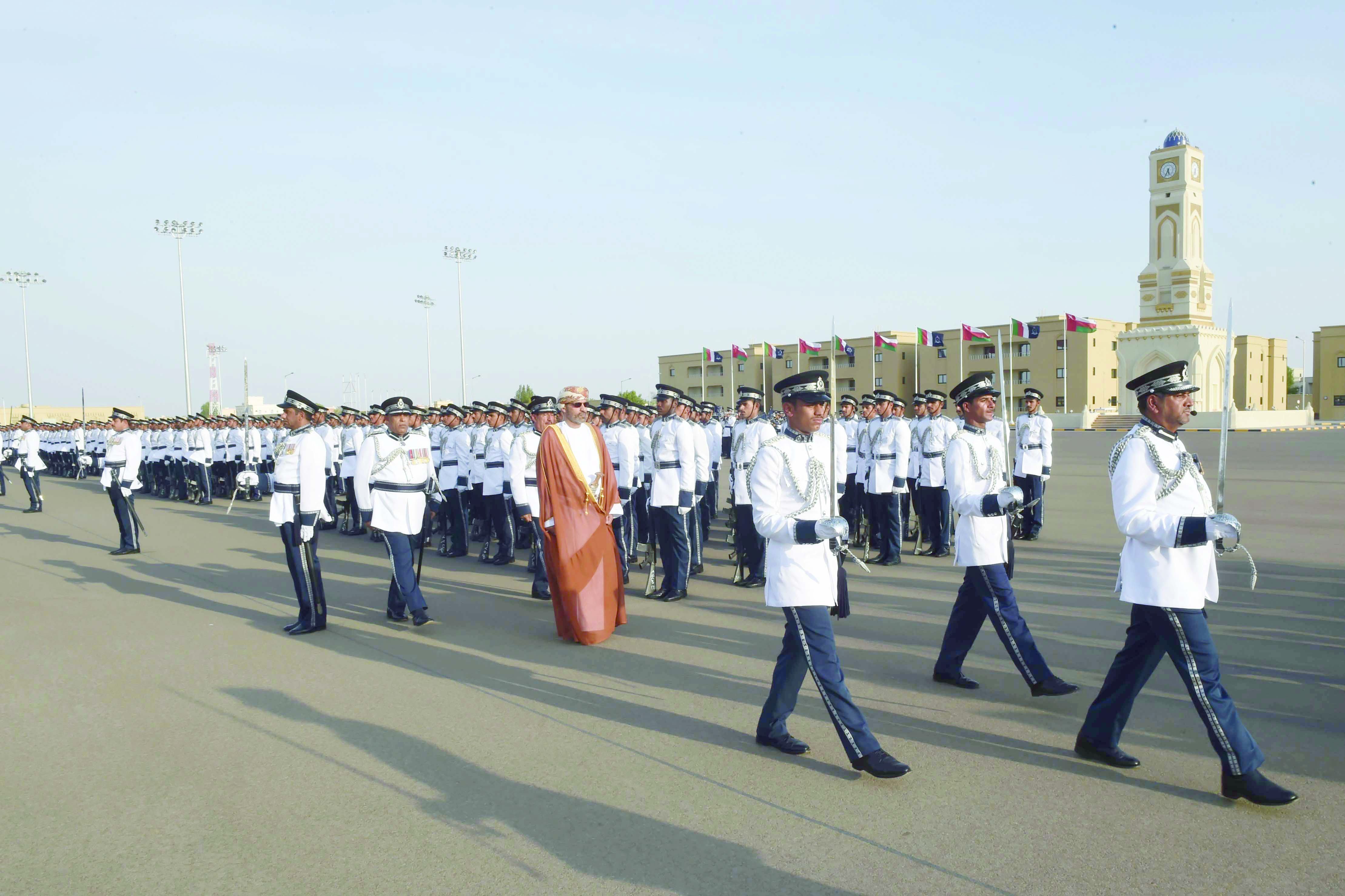 شرطة عمان السلطانية تحتفل بافتتاح «قيادة البريمي»