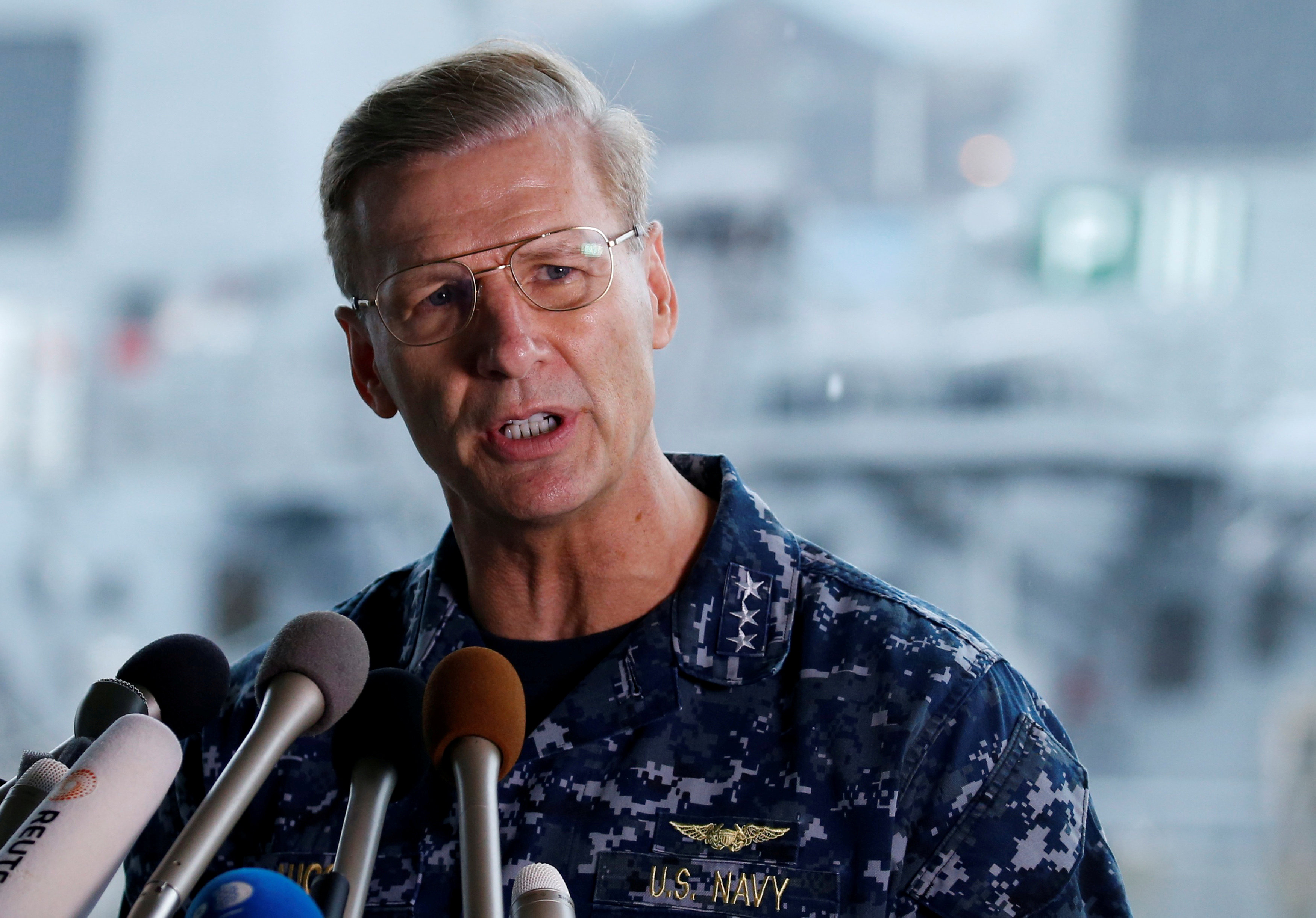 U.S. Navy relieves Seventh Fleet commander after series of collisions in Asia