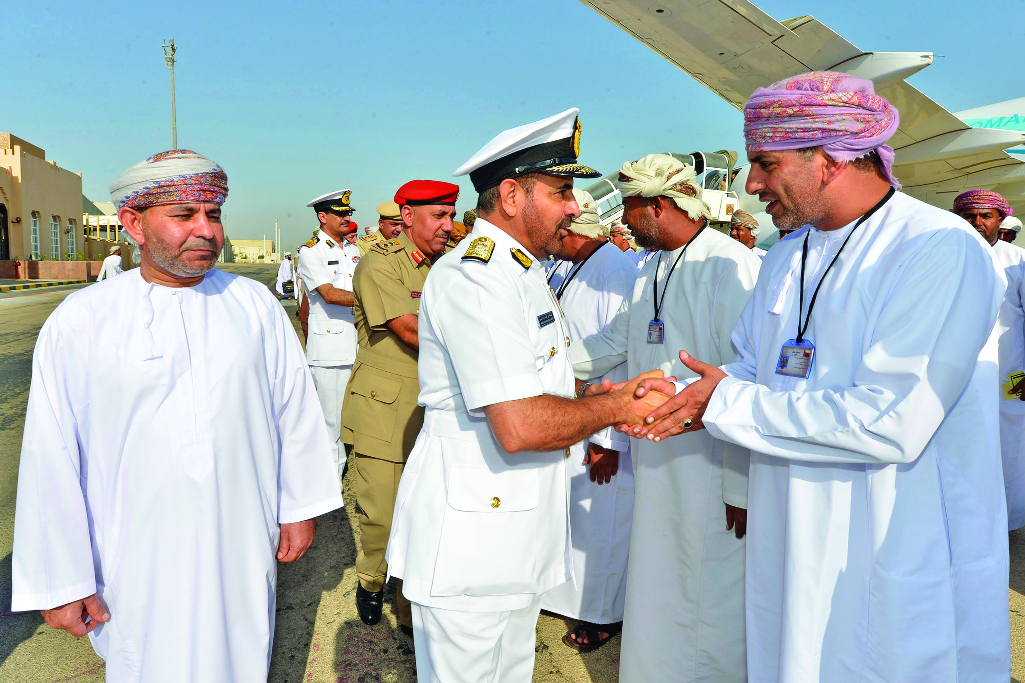 Oman’s Military Haj Mission leaves for Saudi Arabia