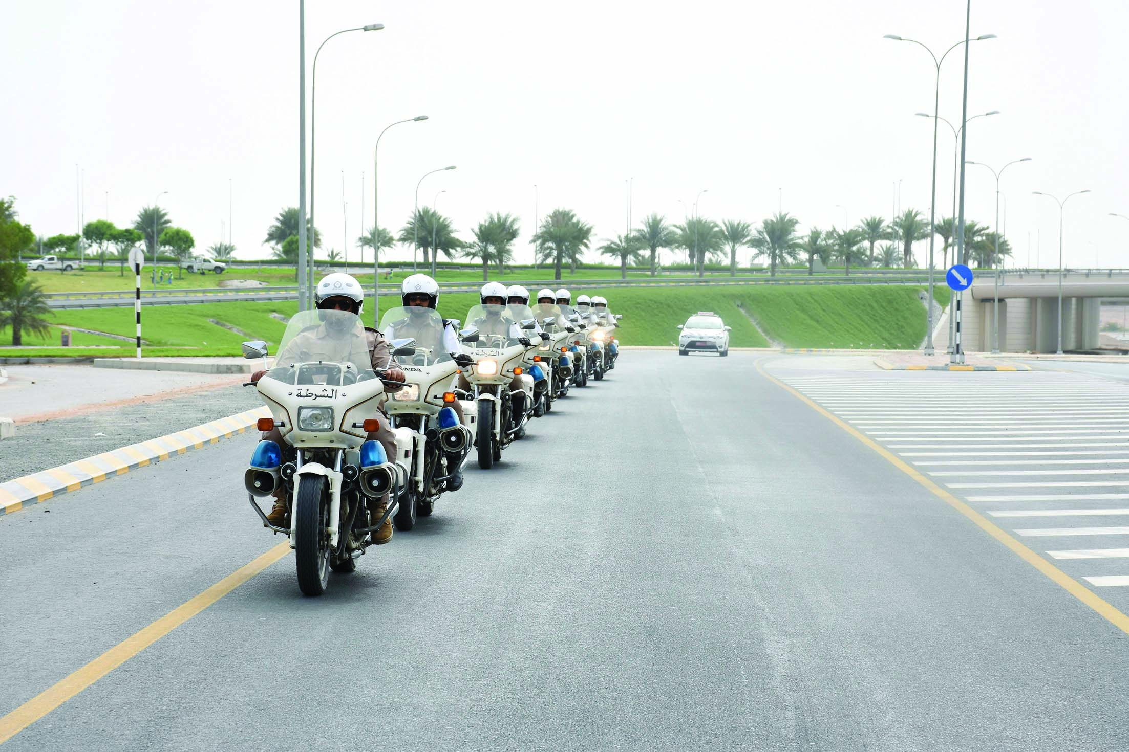 معهد السلامة المرورية ينفذ 

دورة سياقة الدراجات النارية للشرطة